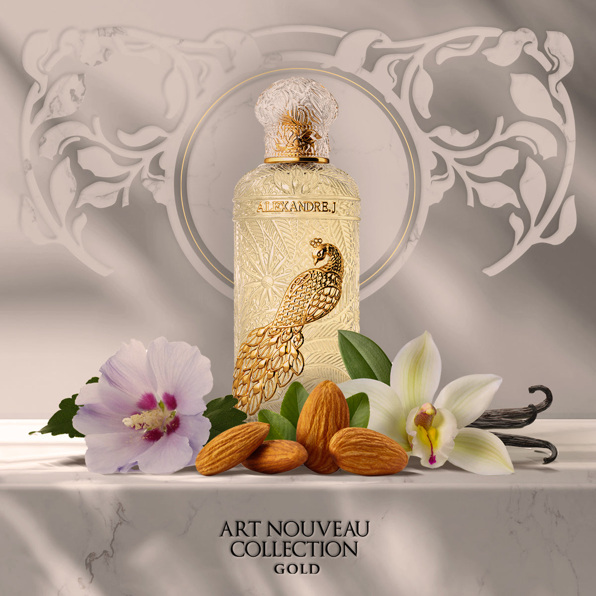 Imperial Peacock von Alexandre.J aus der Art Nouveau Collection