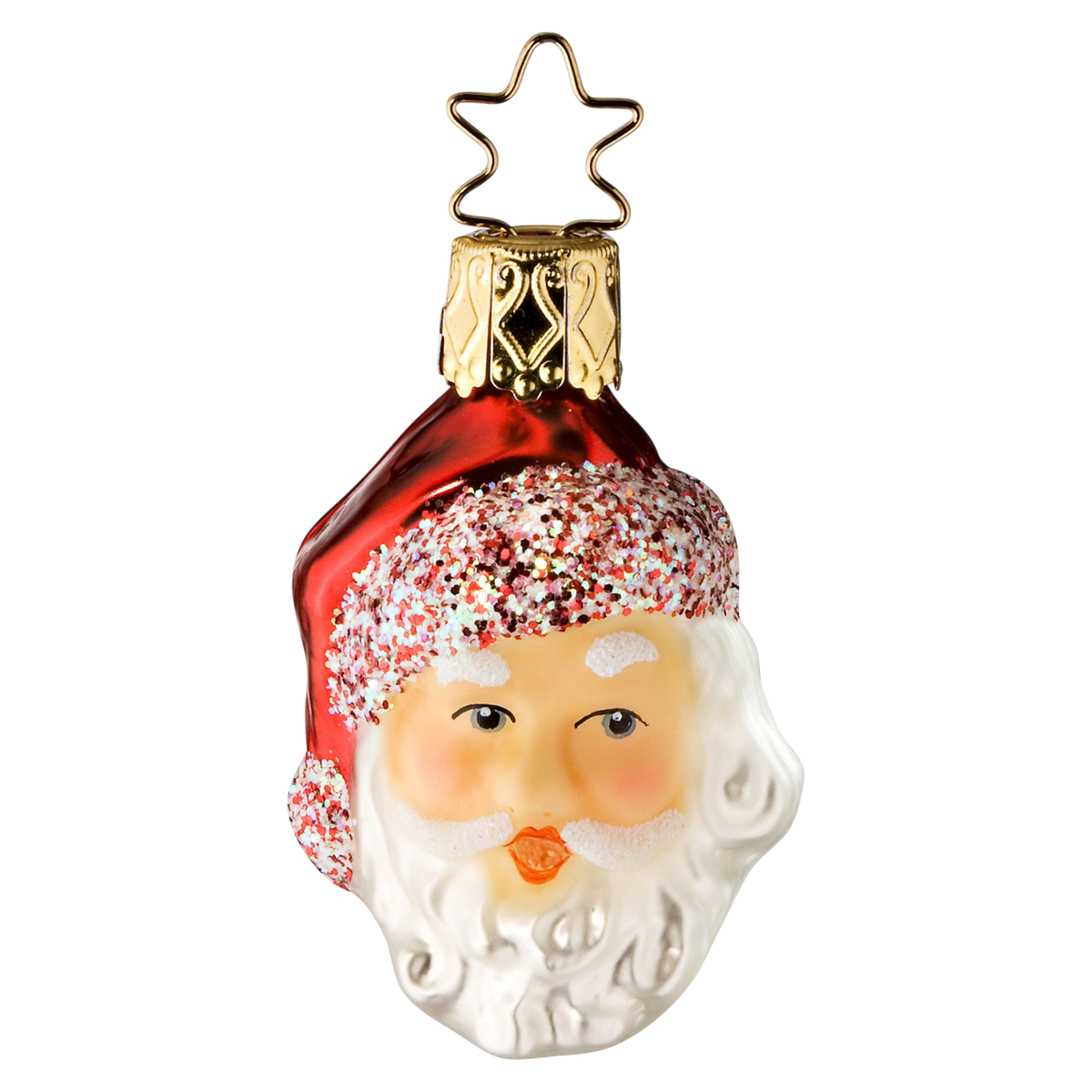Glaskugel Anhänger Mein bester Freund, Santa von Inge Glas 10151S009 Inge Glas