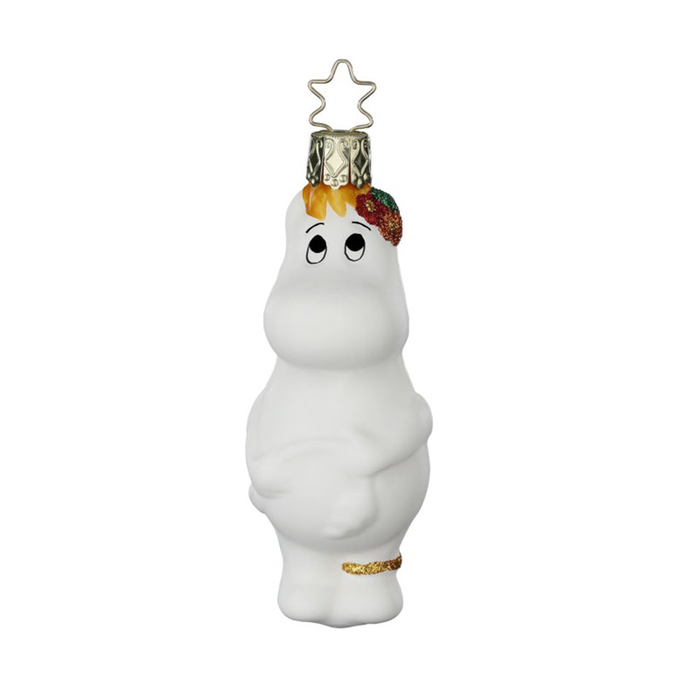 Glaskugel Anhänger Snorkfräulein, 9,5cm Serie Moomin 10189S024LZ Inge Glas