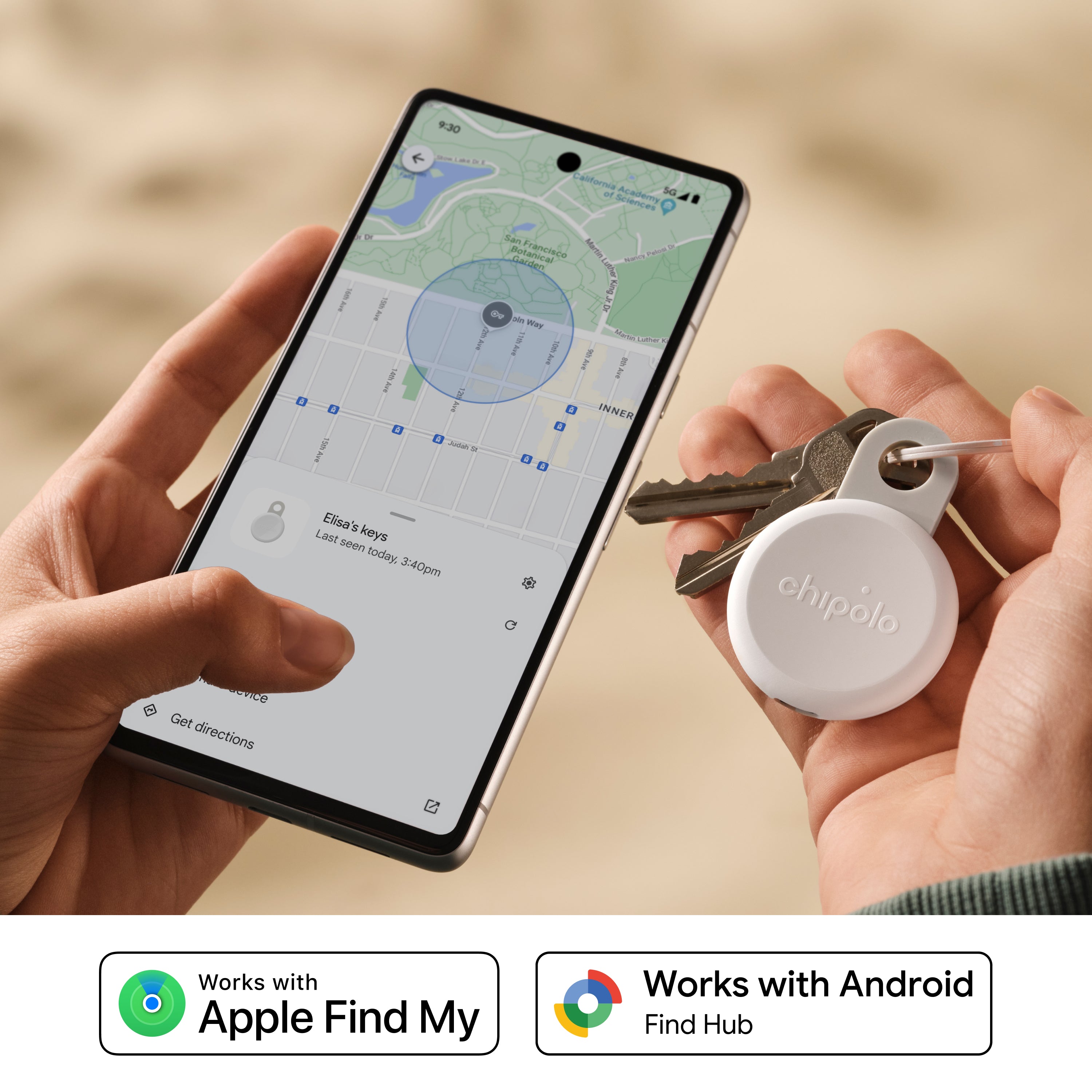 Chipolo LOOP Tracking Tag for Apple and Android