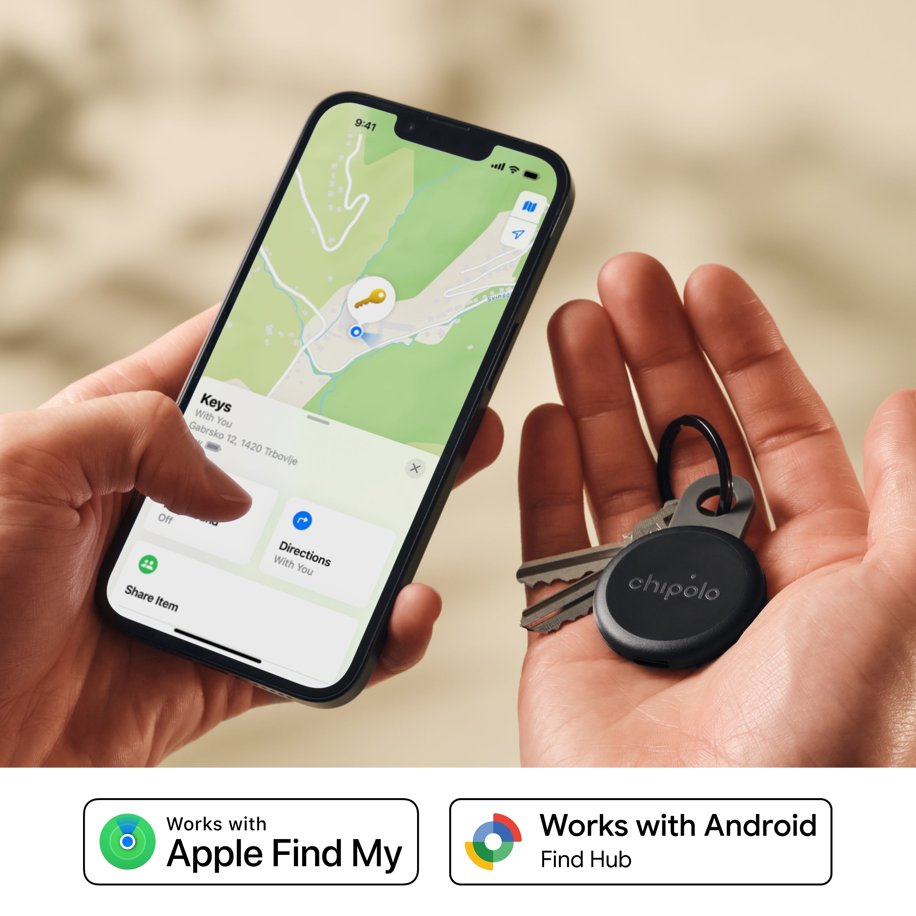 Chipolo LOOP Tracking Tag for Apple and Android