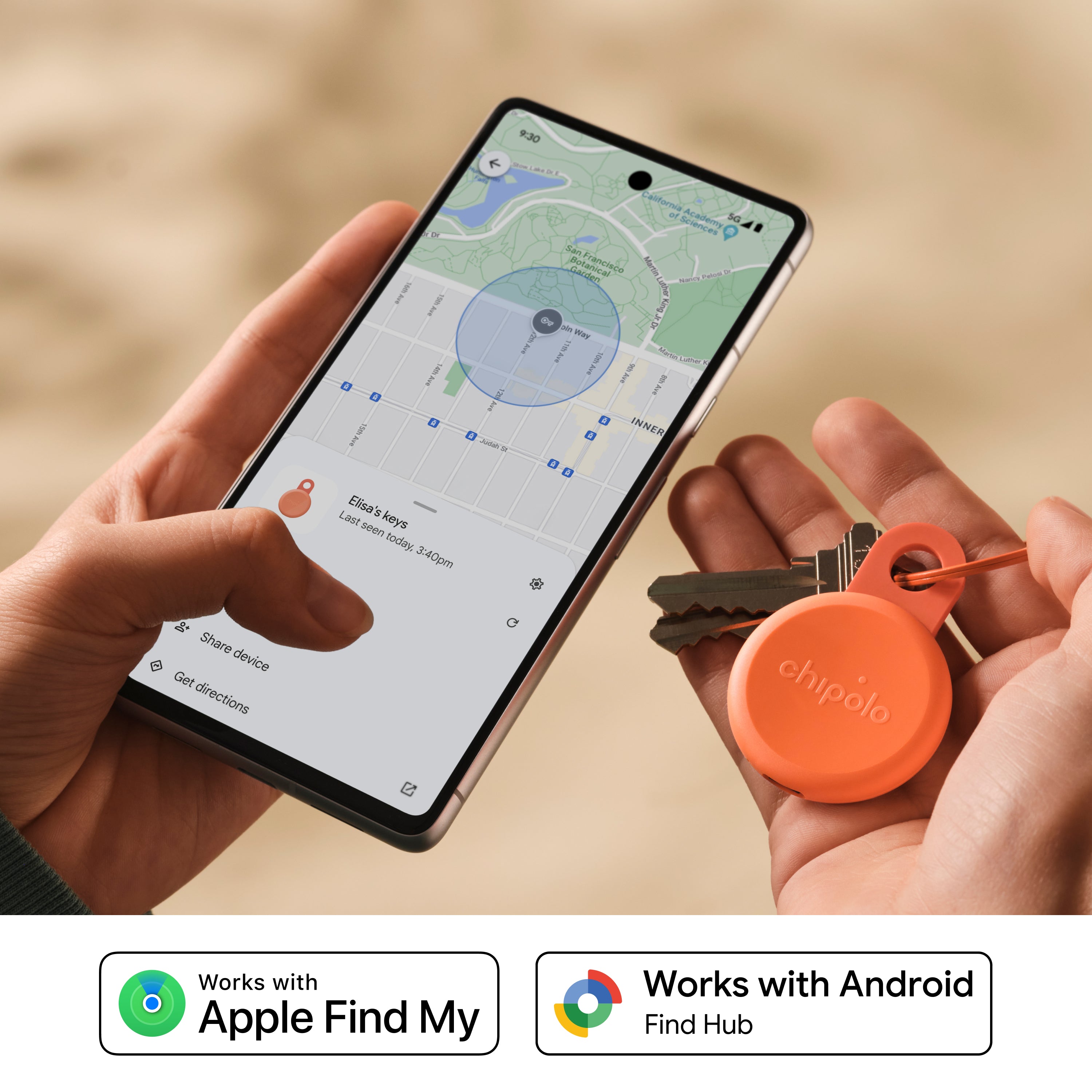Chipolo LOOP Tracking Tag for Apple and Android