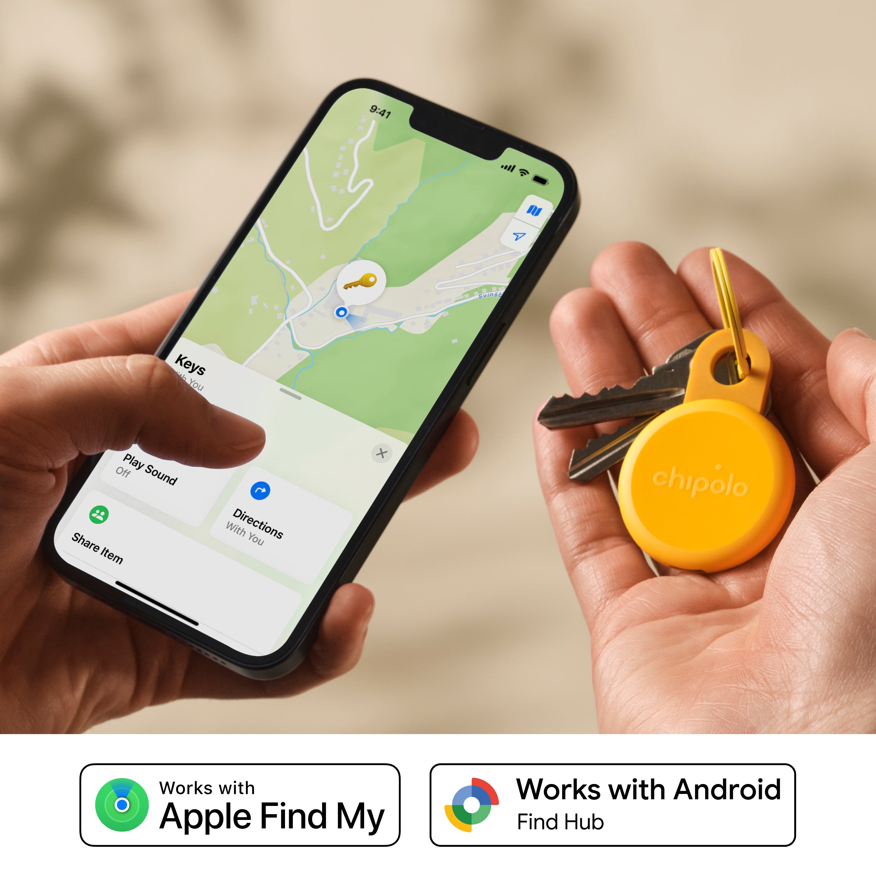 Chipolo LOOP Tracking Tag for Apple and Android