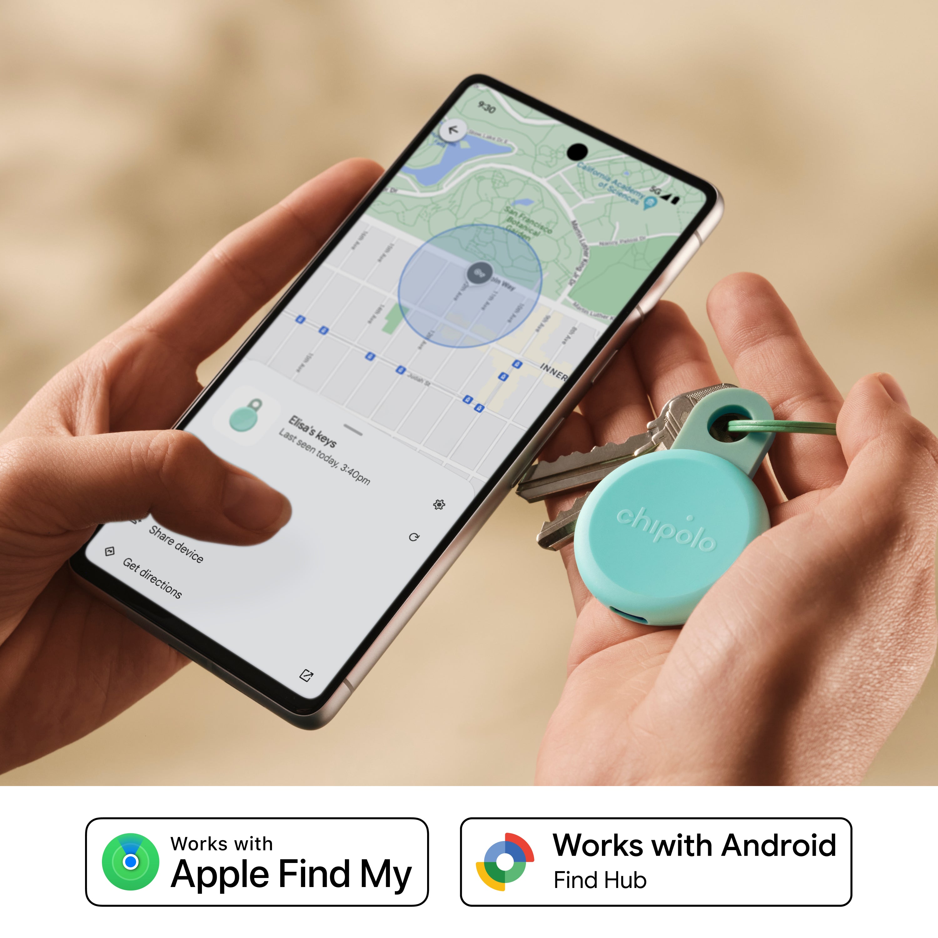 Chipolo LOOP Tracking Tag for Apple and Android