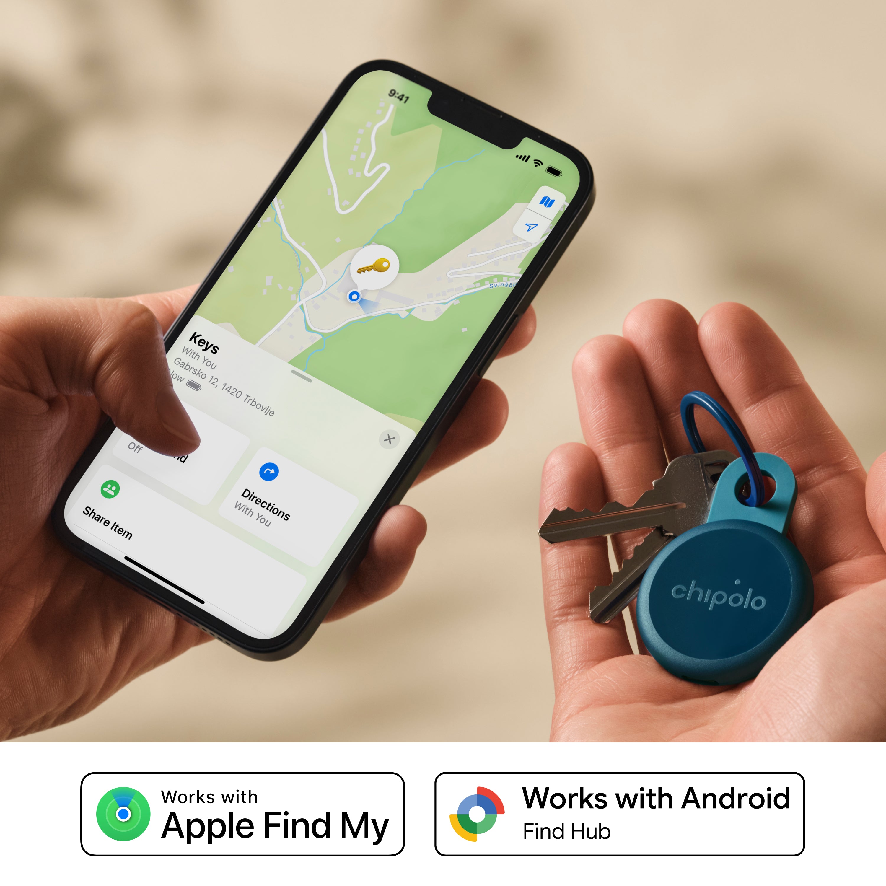 Chipolo LOOP Tracking Tag for Apple and Android