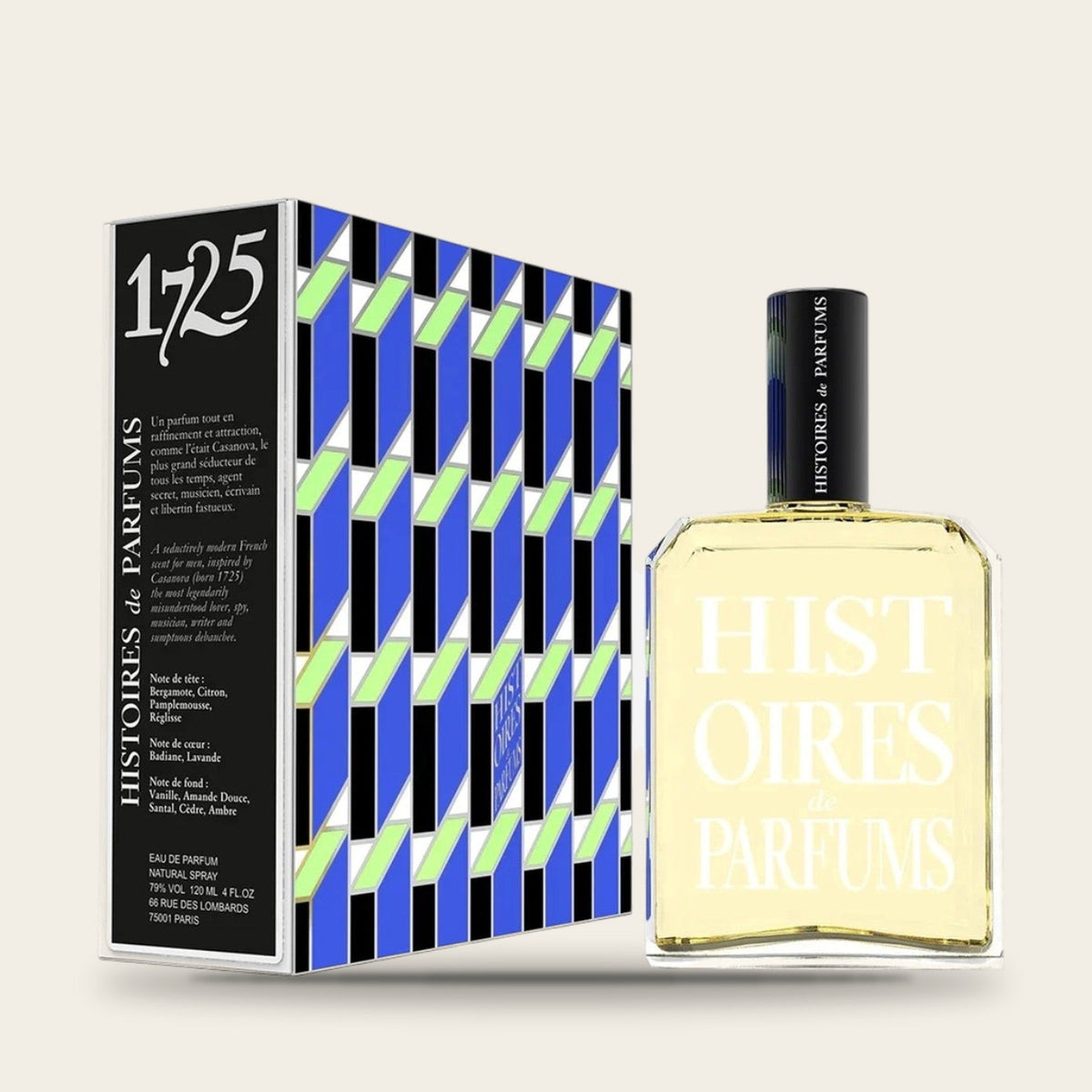 1725 Casanova von Histoires de Parfums, 120 ml, Flakon