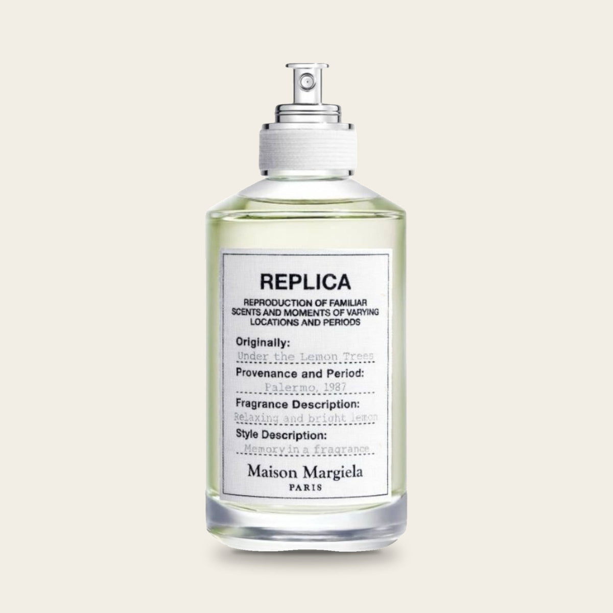 Replica Under the Lemon Trees von Maison Margiela, 100 ml, Flakon