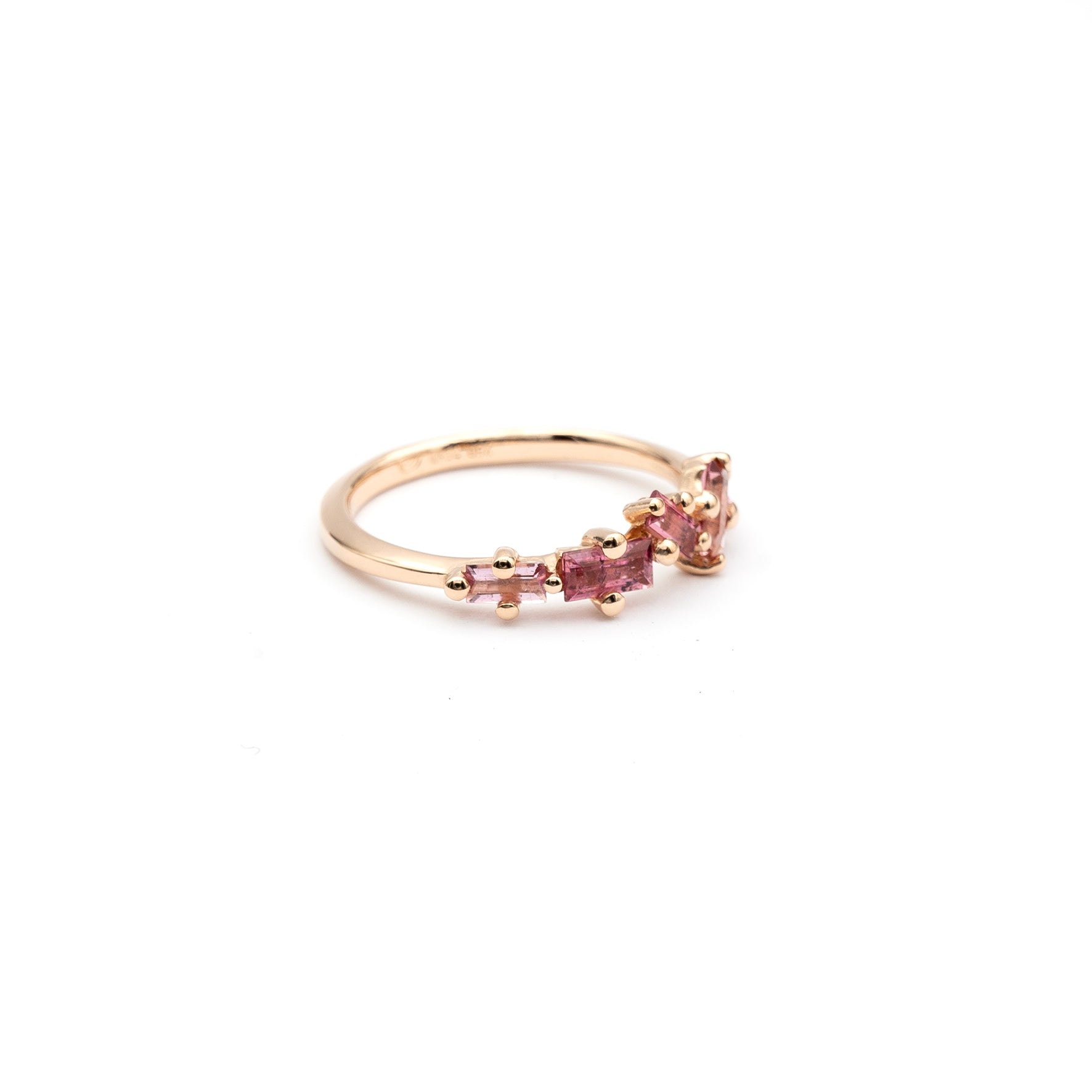 Ring Luz, Turmalin Pink, 18kt Fairtrade Rosegold