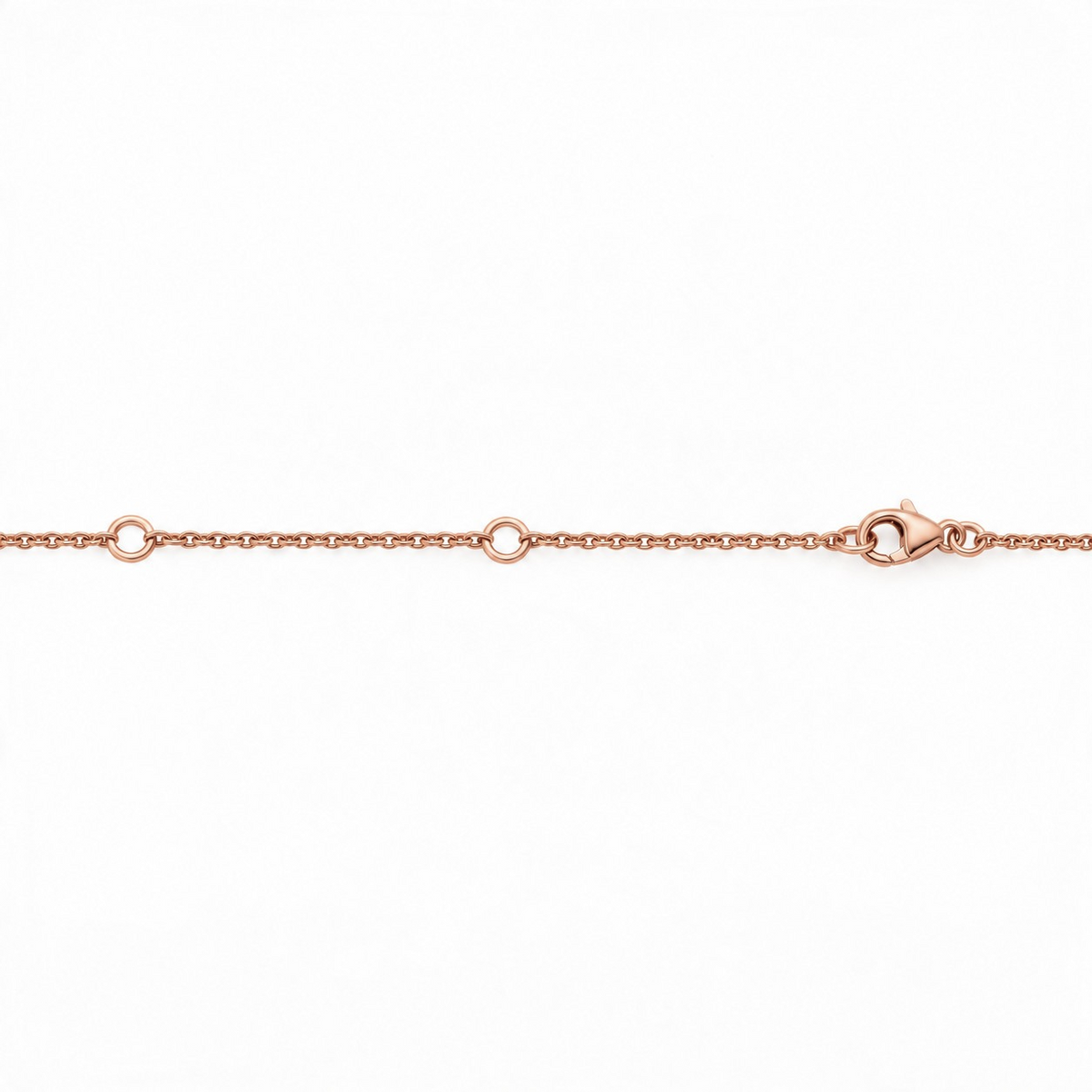 Verschluss Halskette Luz, 18kt Fairtrade Roségold