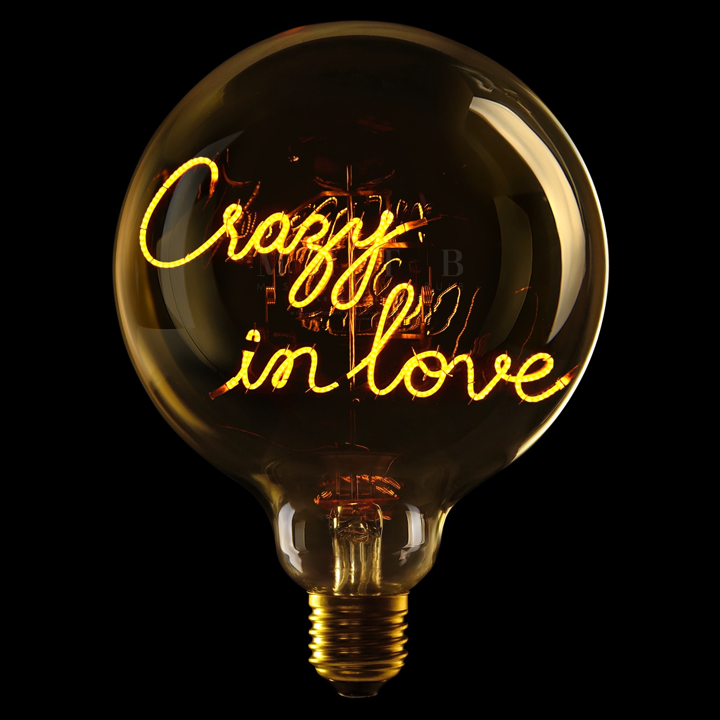 MITB LED light bulb - Crazy in love