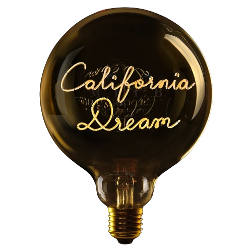 MITB LED Glühbirne - California Dream, bernstein