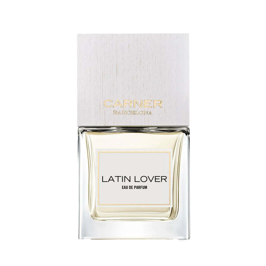 Flakon Carner Barcelona Latin Lover Eau de Parfum 100 ml, Holzdeckel weiß