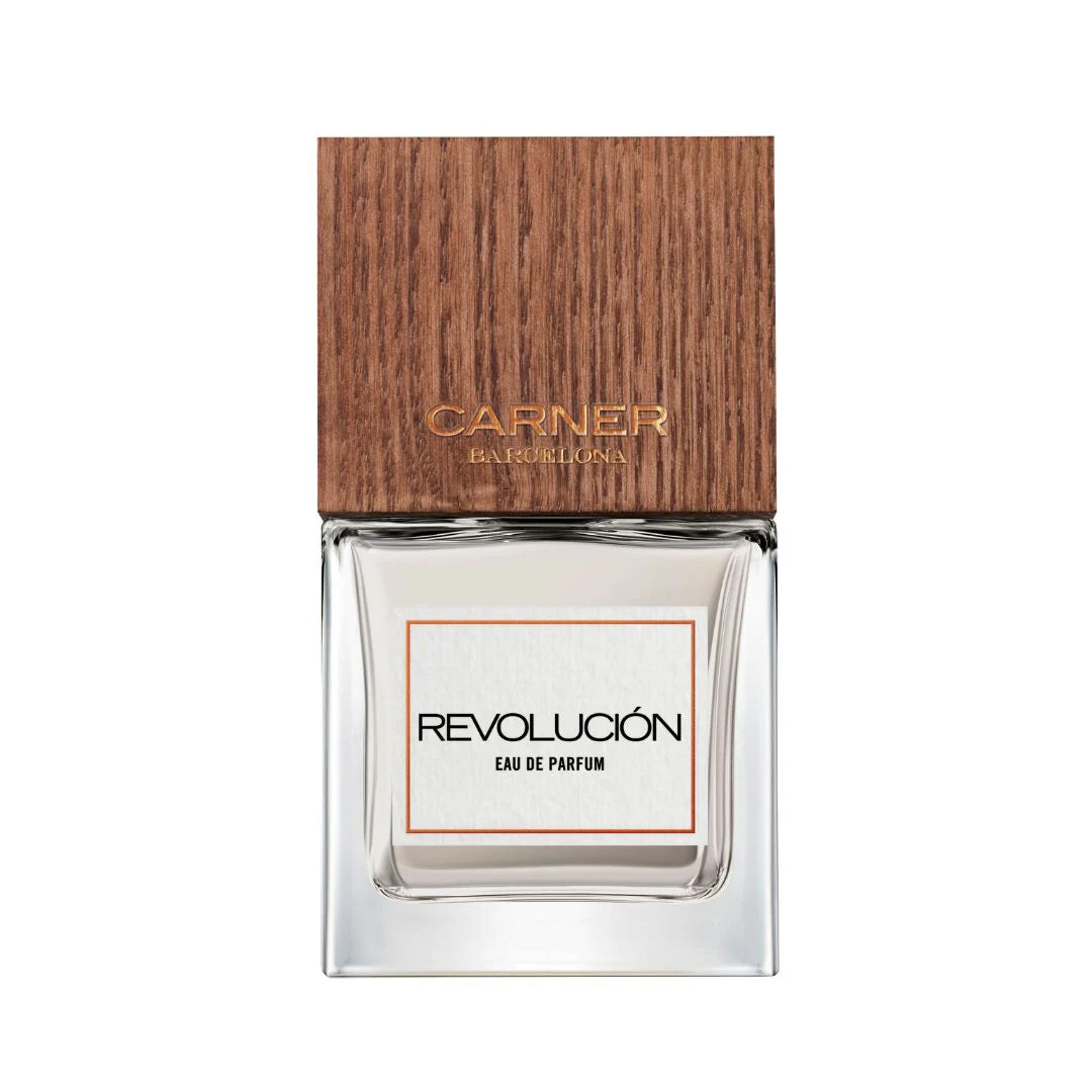 Flakon Carner Barcelona Revolución Eau de Parfum 100 ml, Holzdeckel