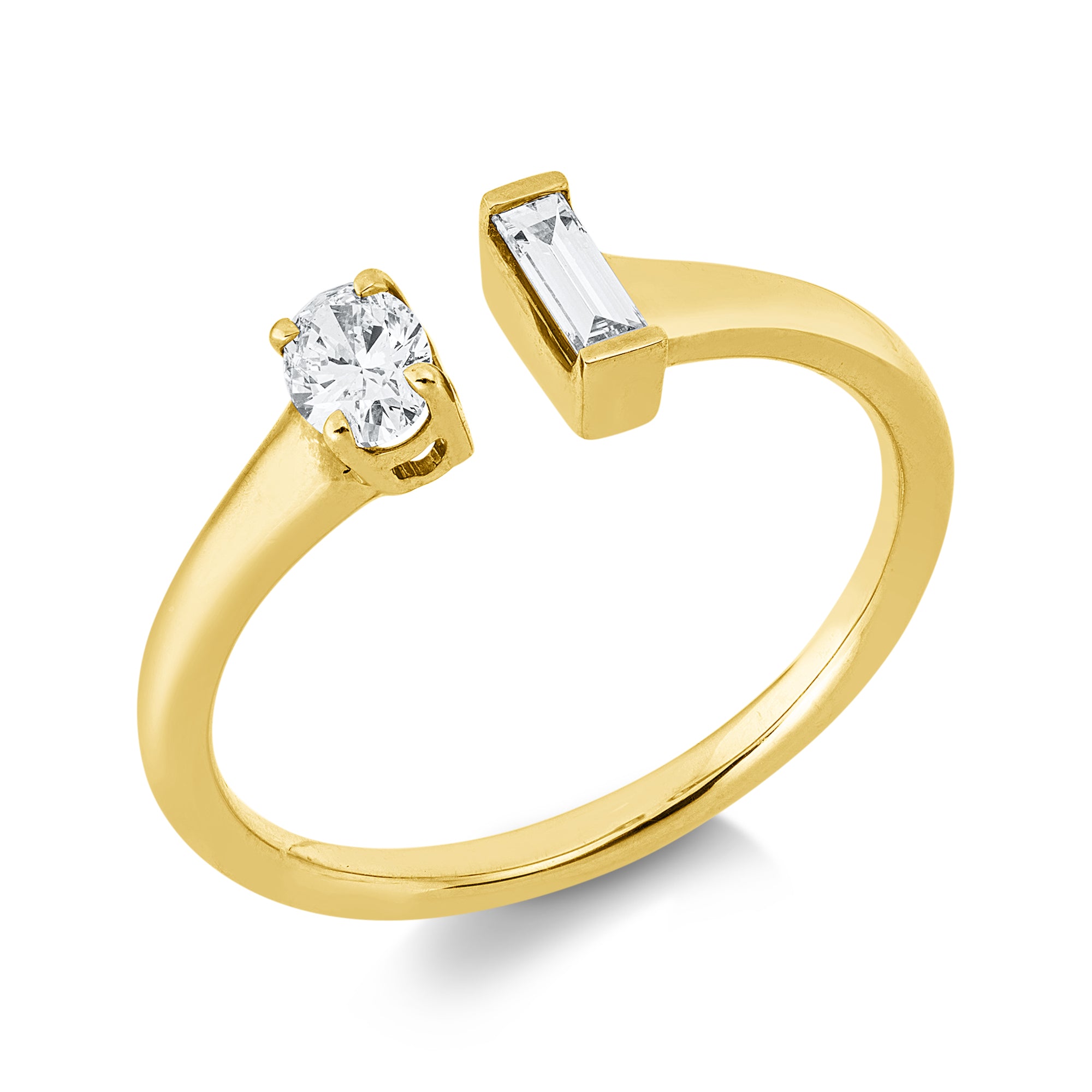 Open Ring DD1GI6969G 18kt Gelbgold, Diamanten