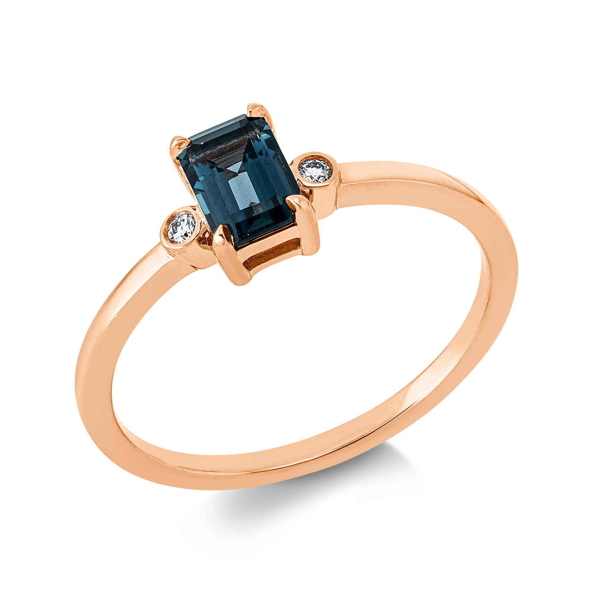 Ring DD1GW6919R 18kt Roségold, Topas und Brillanten
