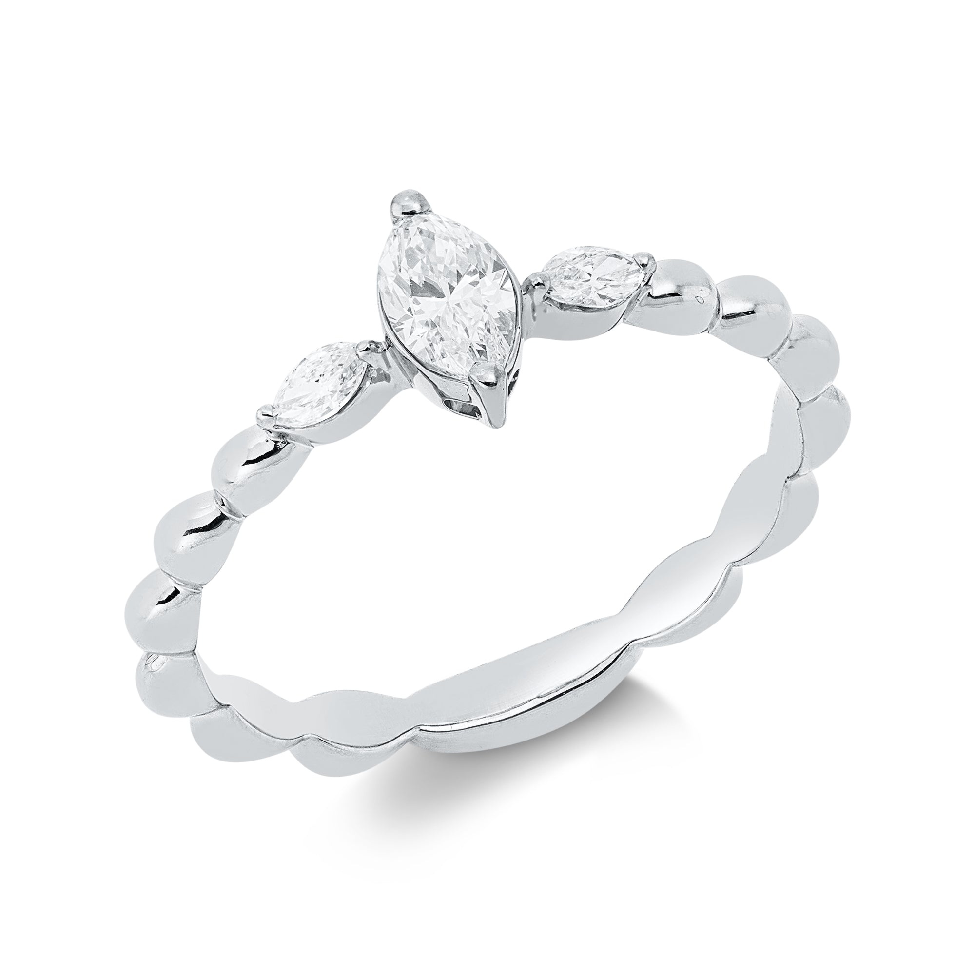 Ring DD1IW6912W 18kt Weißgold, Diamanten