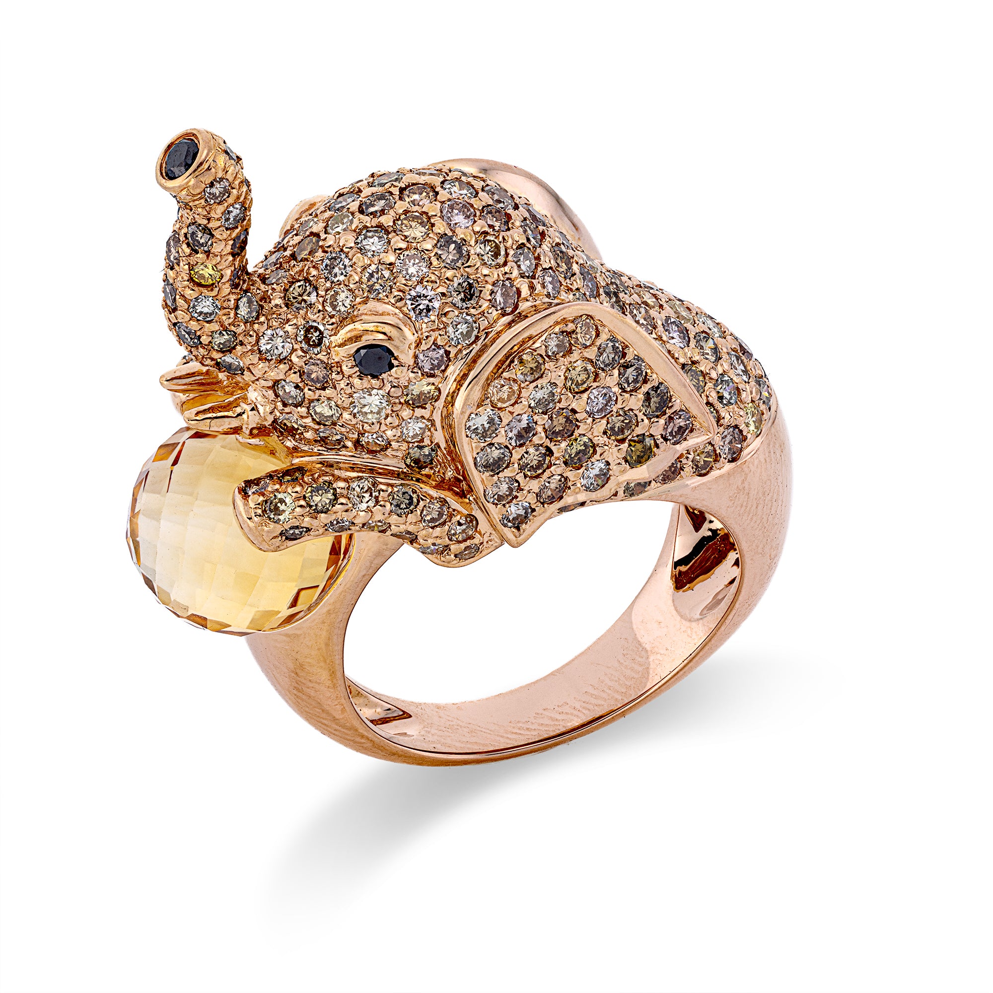 Ring Elephant DD1JI6992R 18kt Roségold