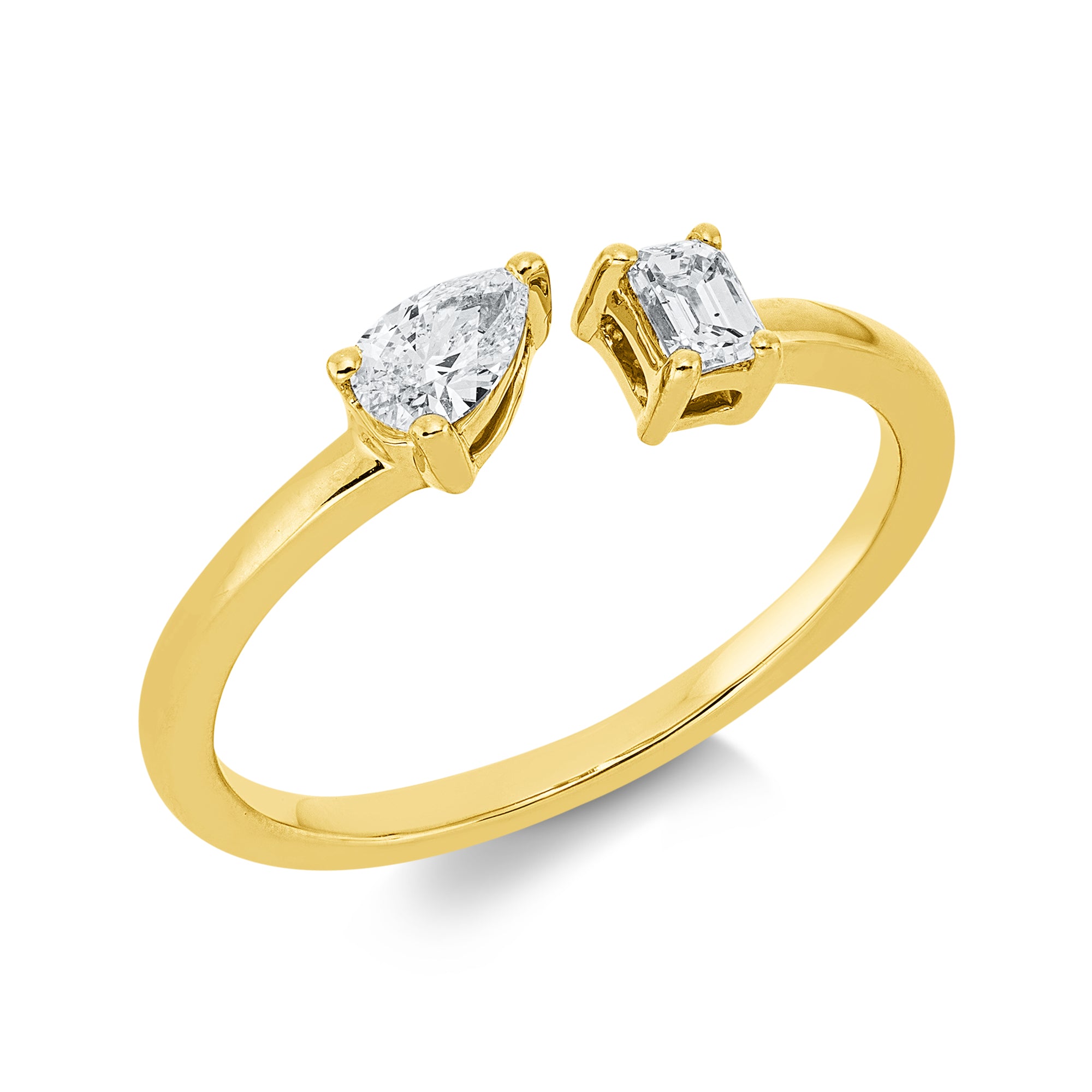 Open Ring DD1JL6962G 18kt Gelbgold, Diamanten