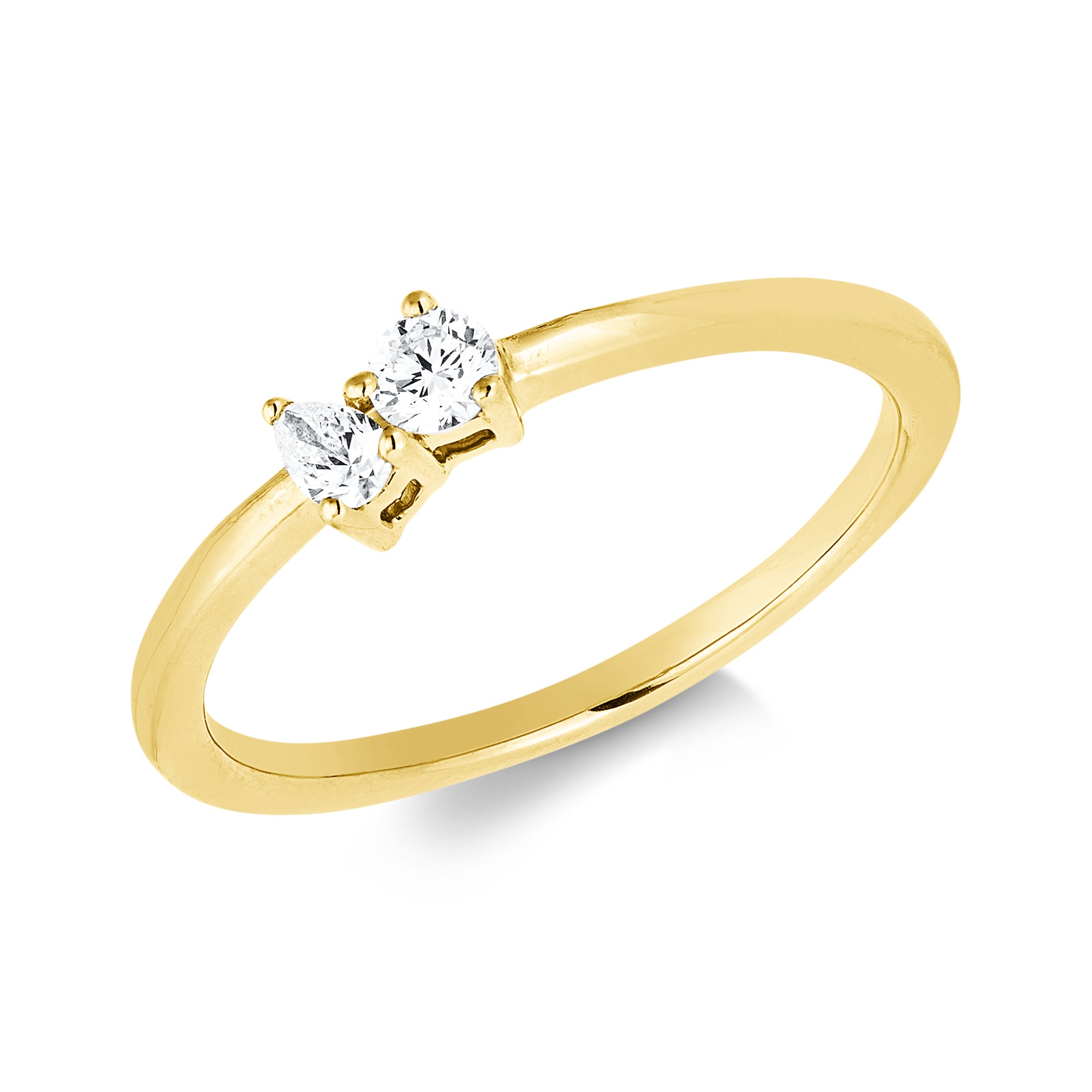 Ring DD1JL6965G 18kt Gelbgold, Diamanten
