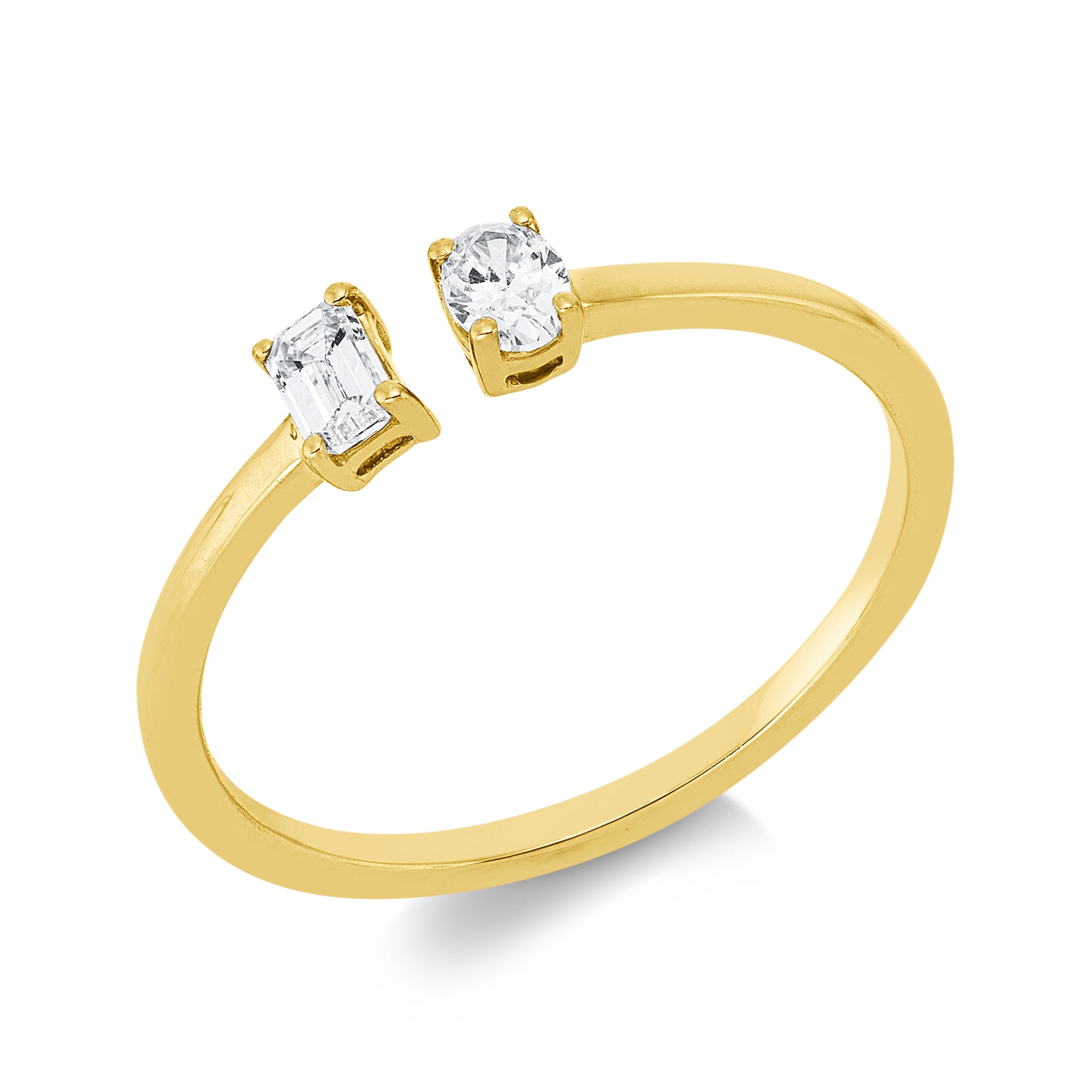 Open Ring DD1JL6967G 18kt Gelbgold, Diamanten