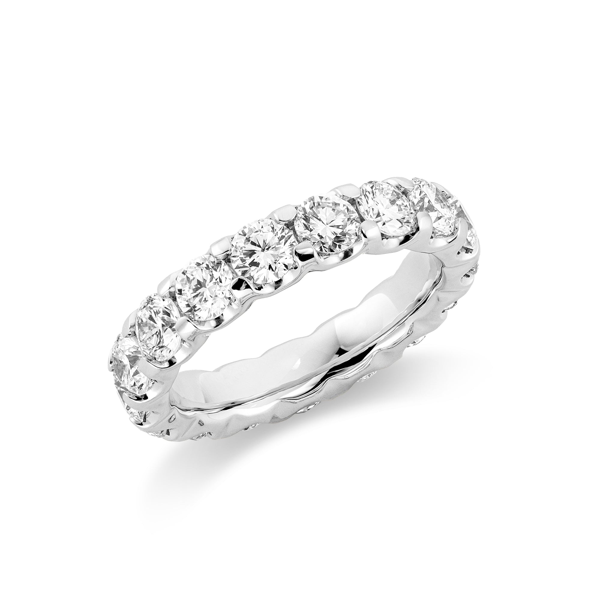 Memoire Ring GIA Premium DD1JM6955W 18kt Weißgold, Diamanten