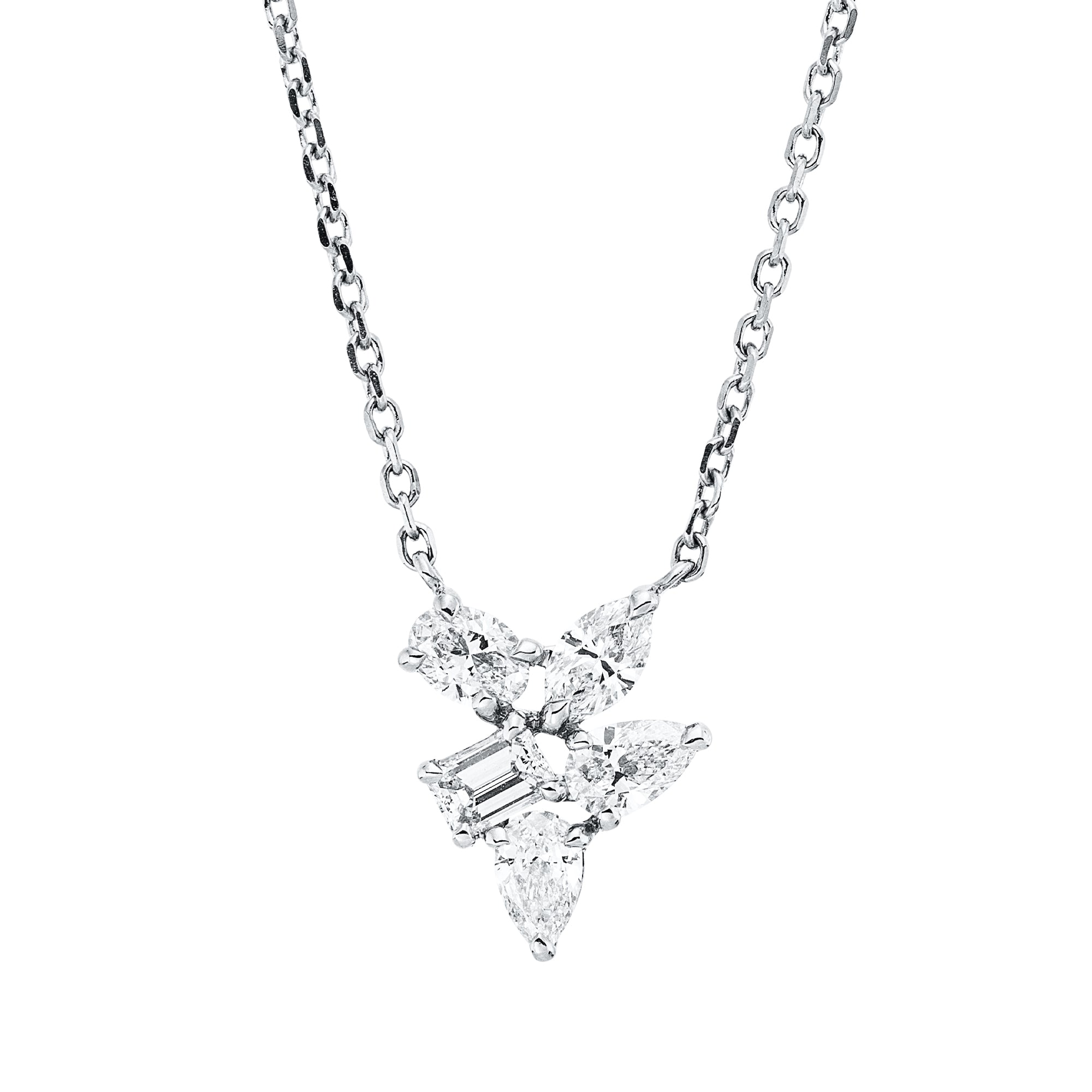 Collier DD4N69292W 18kt Weißgold mit Diamanten