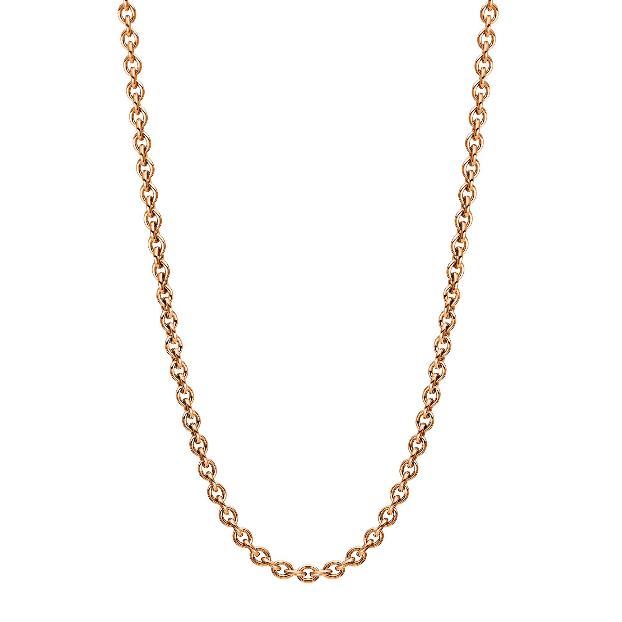 Halskette Ankerkette DDK00069856 18kt Roségold 45 cm