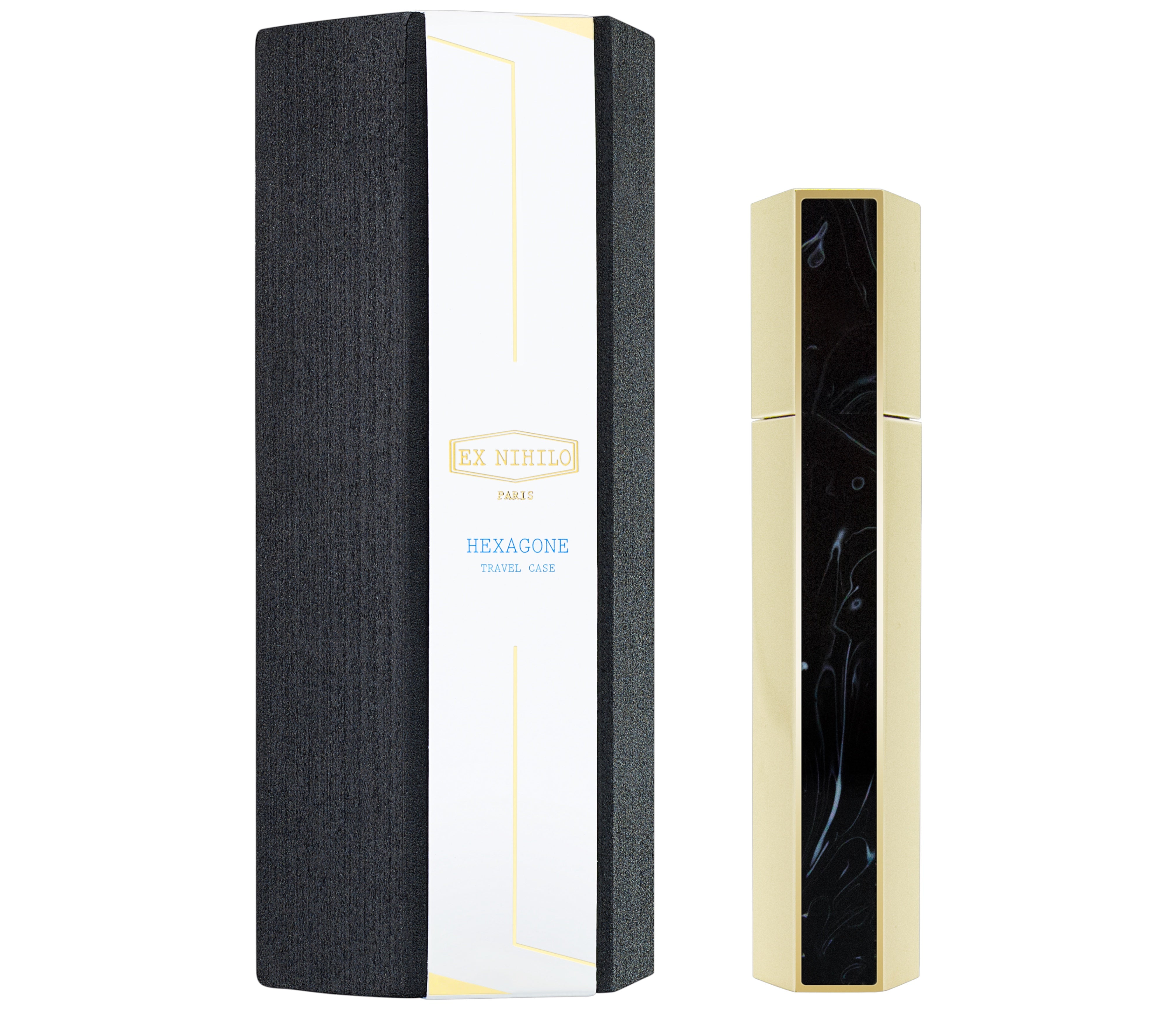 Travel Case Hexagone black, Ex Nihilo