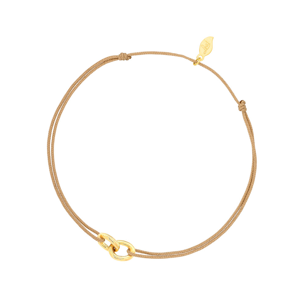 Eternal Touch lucky bracelet, 14K yellow gold
