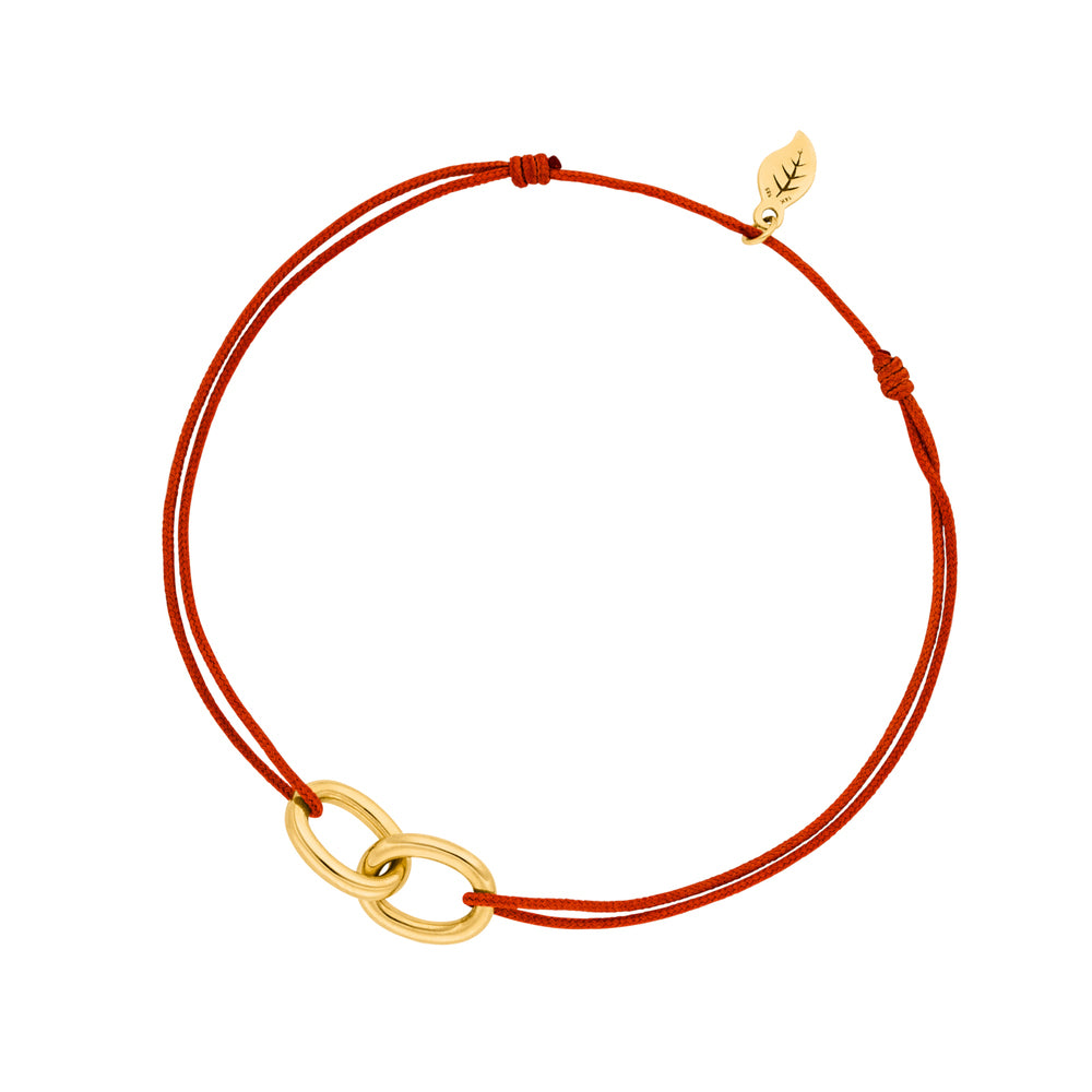Eternal Touch Big lucky bracelet, 14K yellow gold