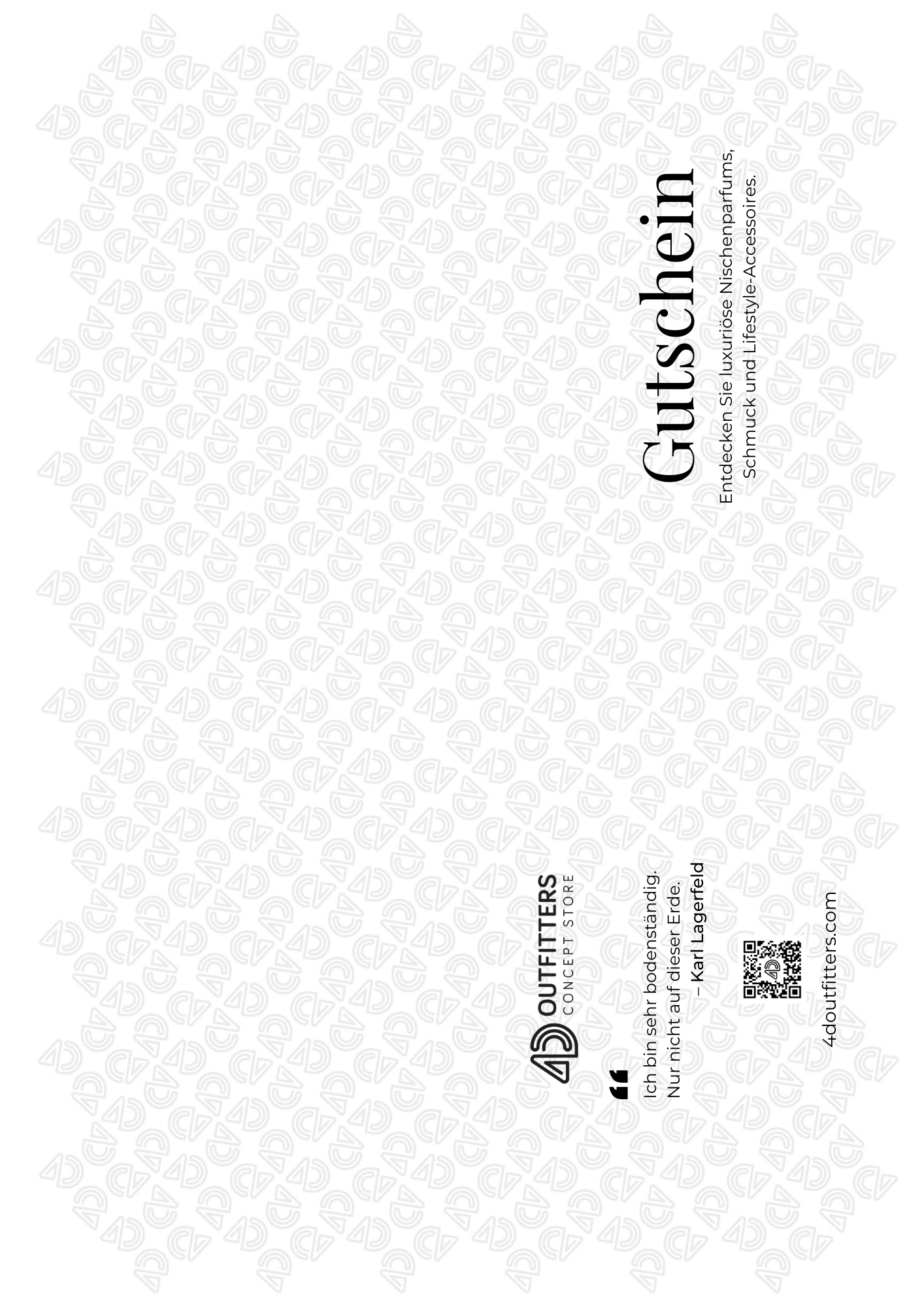 Geschenkgutschein "grau"