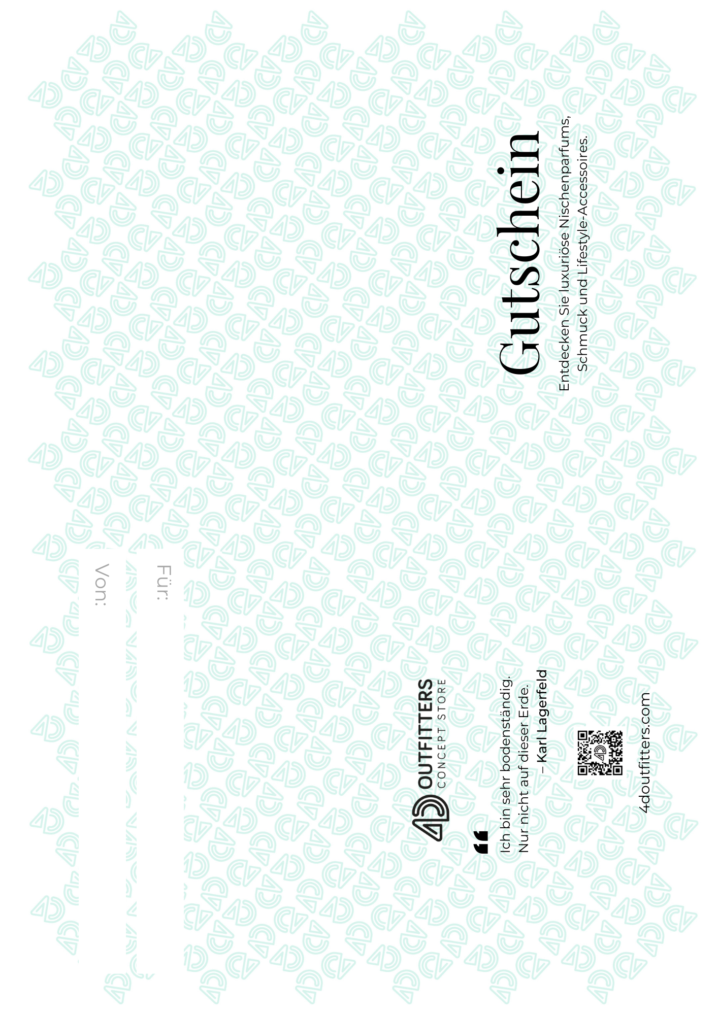 gift voucher "turquoise"