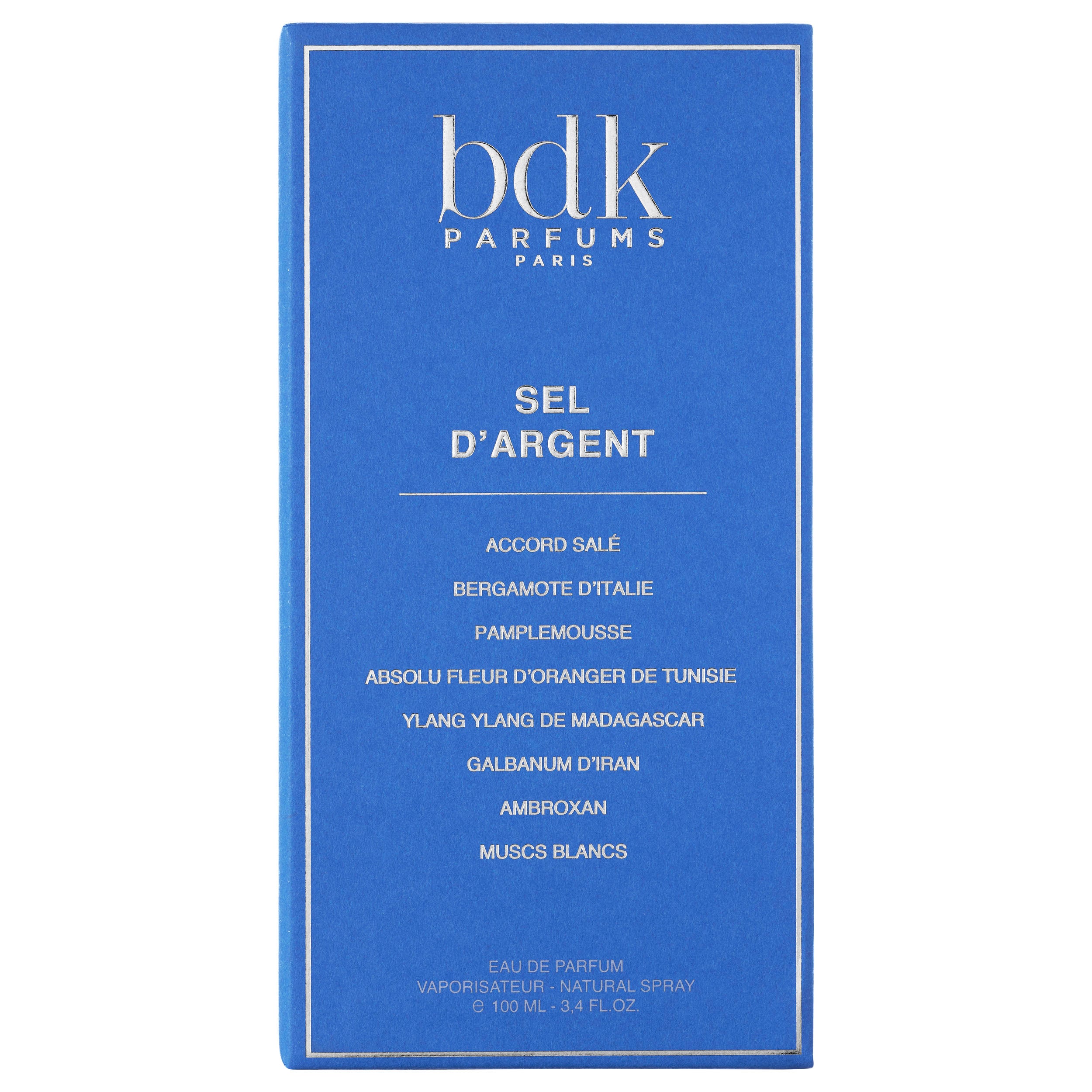 Sel D'Argent, BDK Parfums, Collection Azur