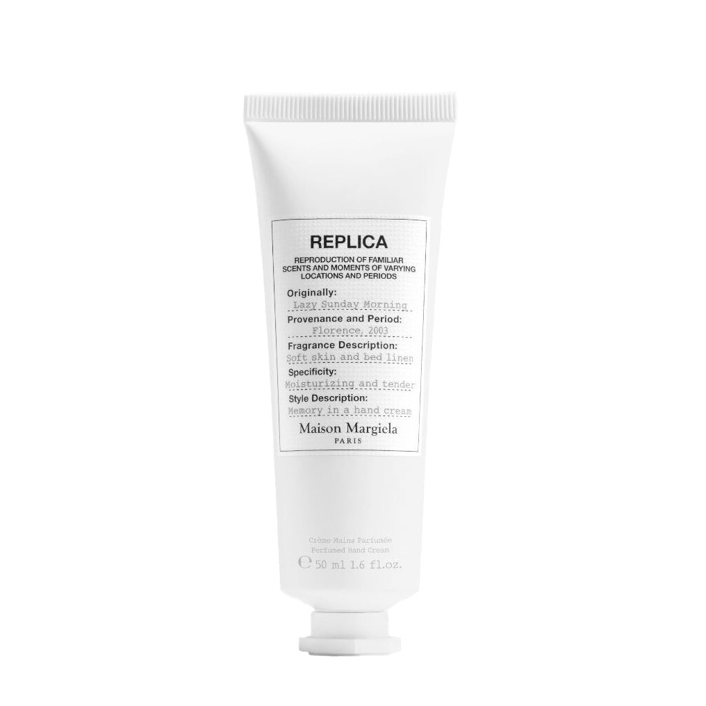Maison Margiela REPLICA Lazy Sunday Morning Handcreme 50 ml – Pflegende Handcreme mit dem Duft eines entspannten Sonntagmorgens. Jetzt bei 4D OUTFITTERS.