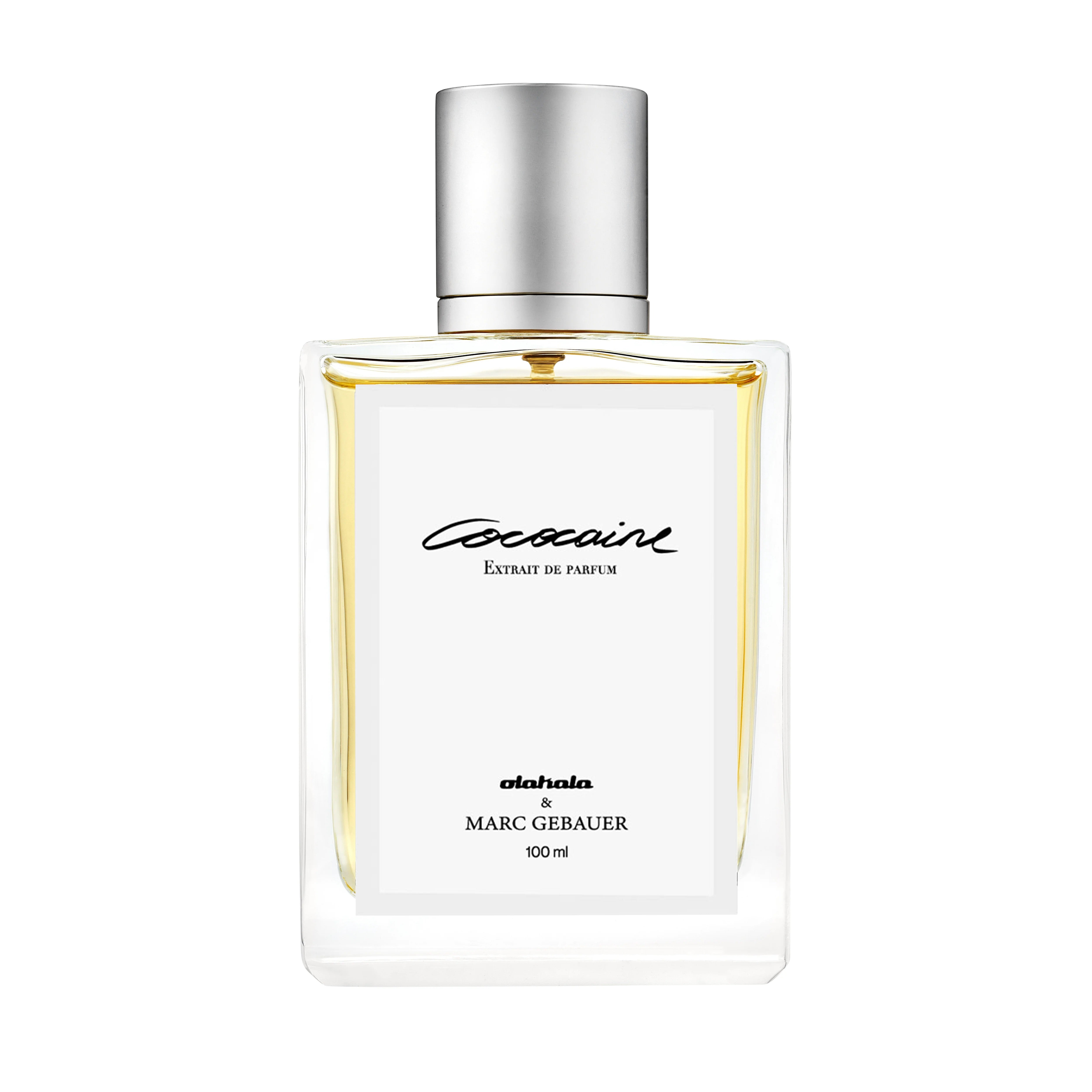Flakon von Cococaine by OLA KALA & Marc Gebauer – tropisch-eleganter Kokos‑Blüten-Duft