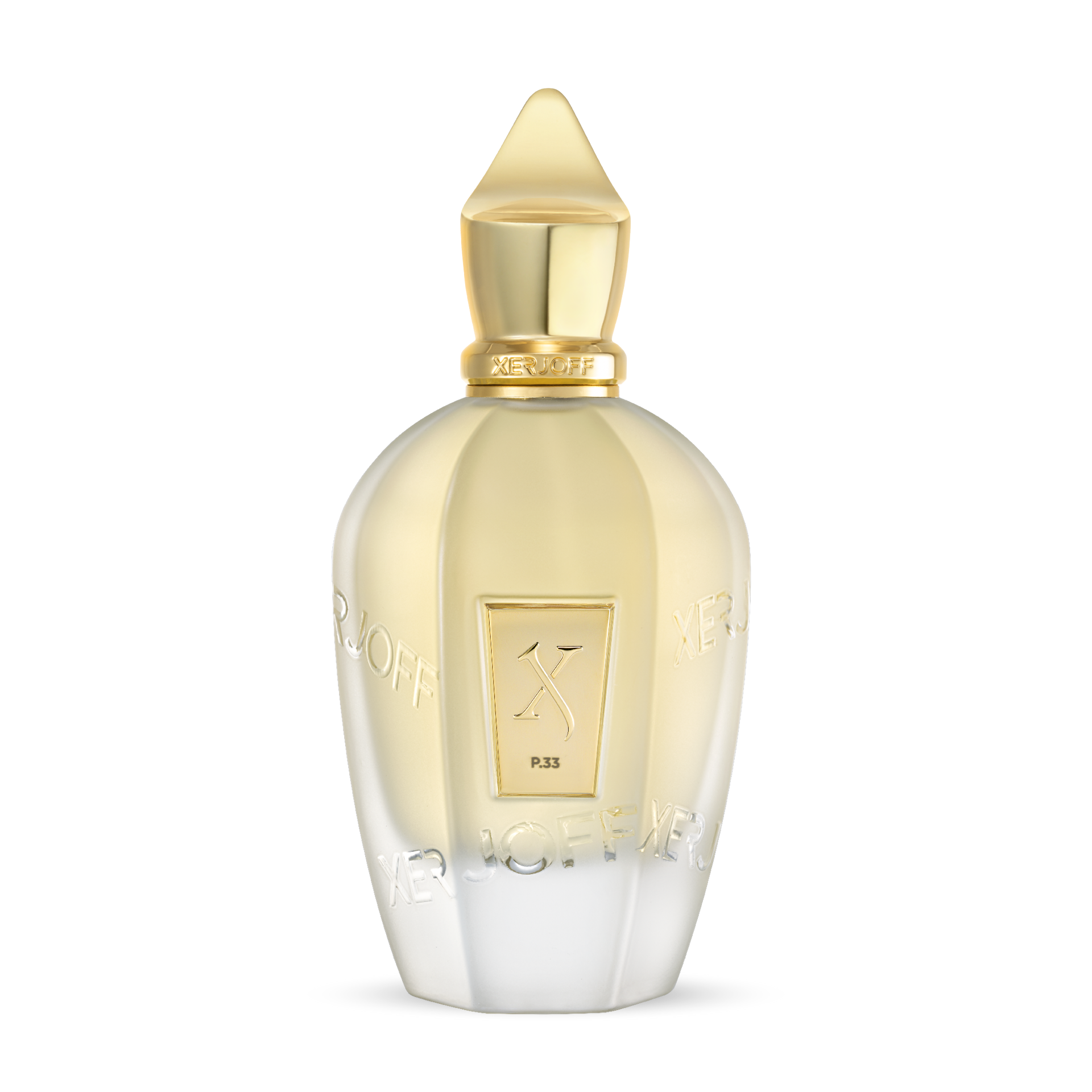 P.33 Blank Page Edition von Xerjoff – exklusives Eau de Parfum (100 ml) mit fruchtig-blumigen Noten, Iris, Zimt und Amber. Teil der Sketchbook-Kollektion.