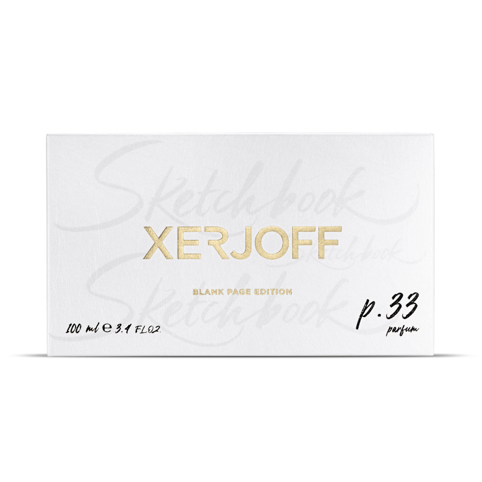 P.33 Xerjoff Sketchbook Blank Page Edition