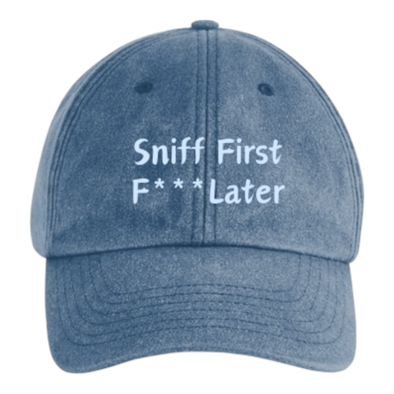 Perfume Merch Cap, Sniff First, navy