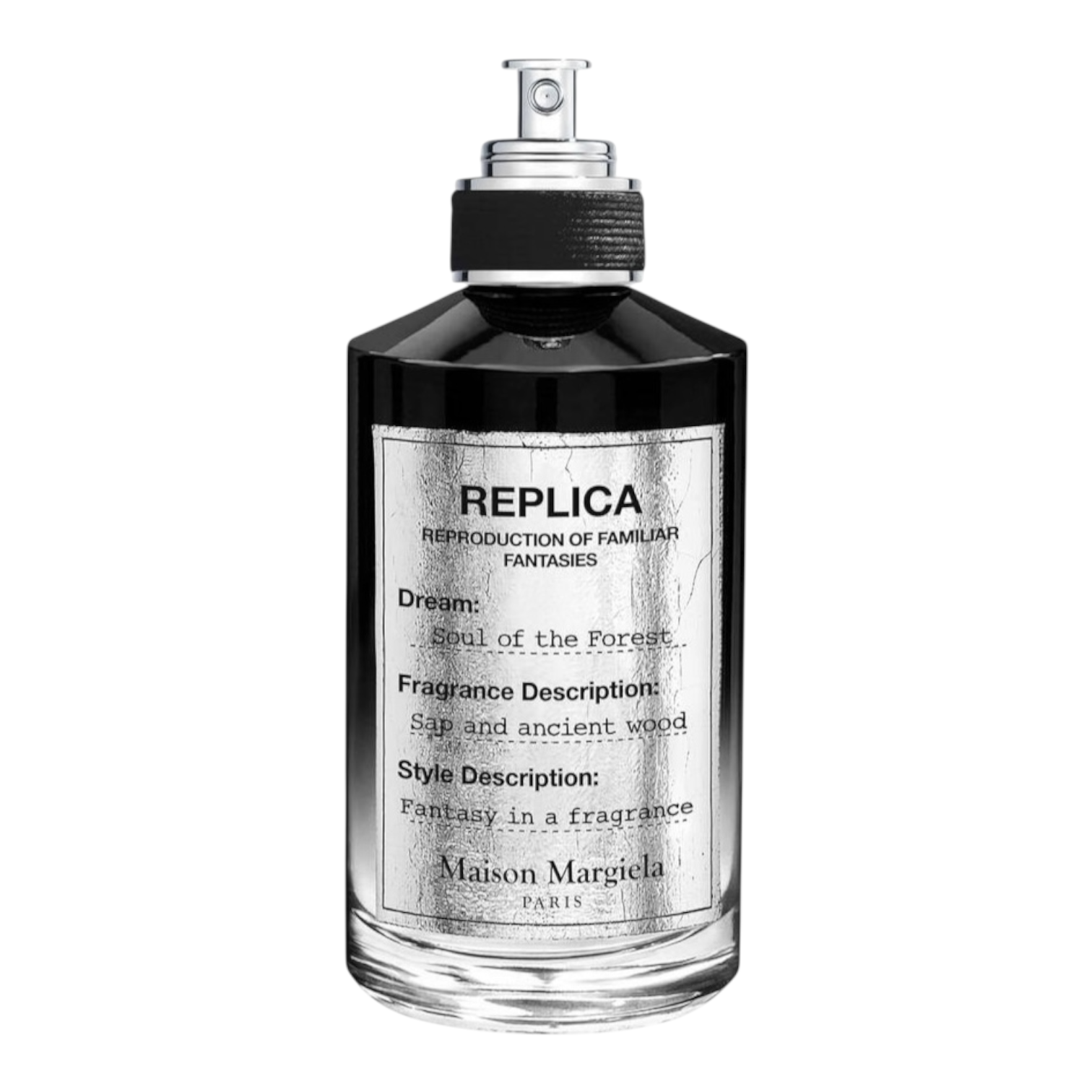 Schwarzer Flakon Replica Soul of the Forest Maison Margiela, 100 ml