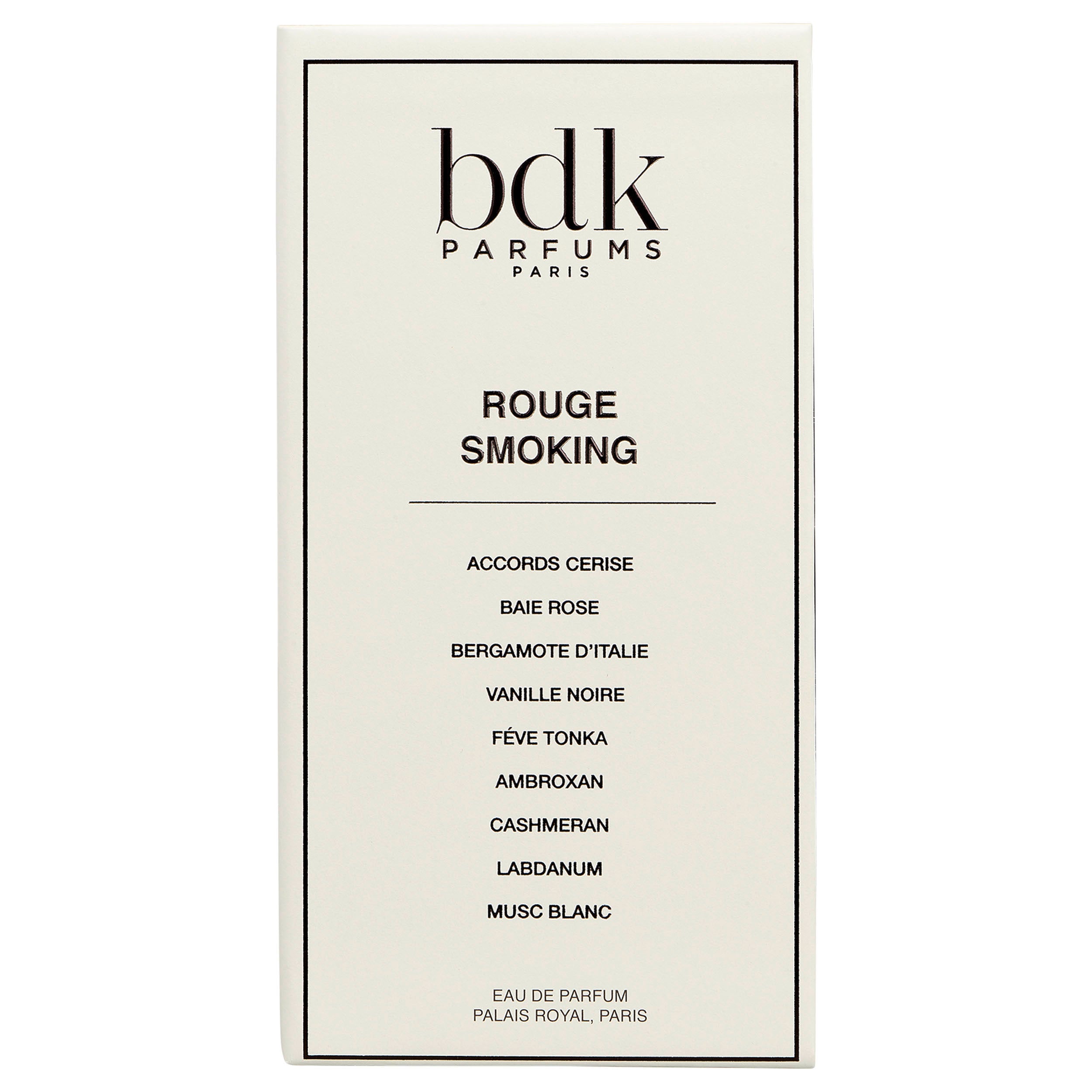 Rouge Smoking, bdk Parfums, Collection Parisienne