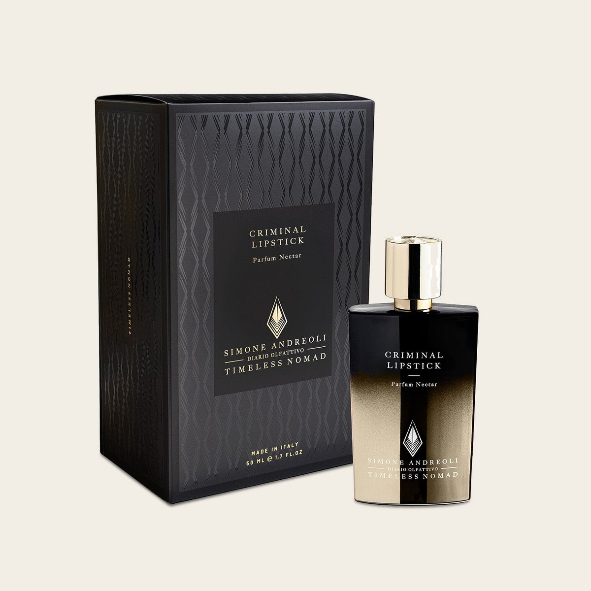 Criminal Lipstick Parfum Nectar von Simone Andreoli – Flakon mit Verkaufsschachtel