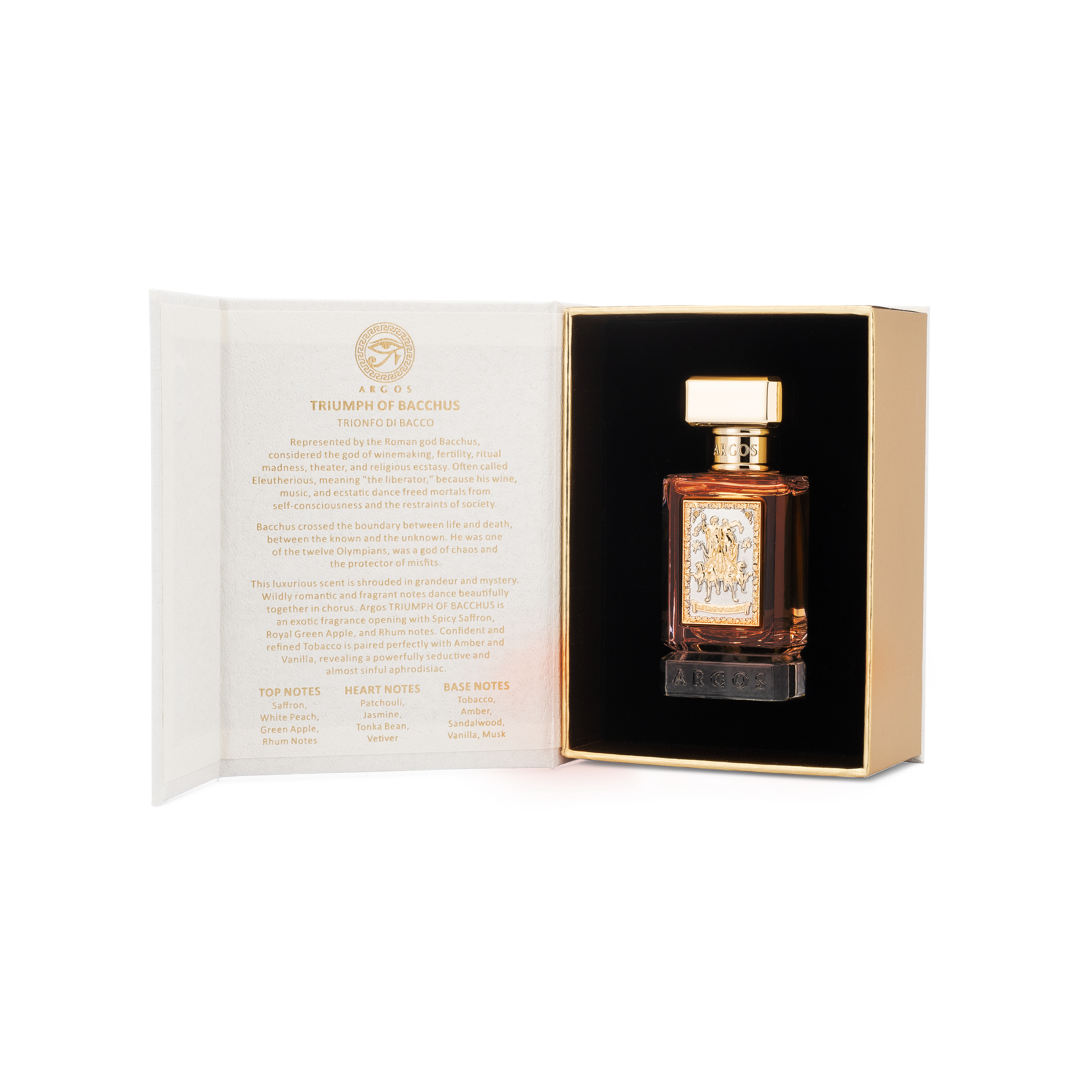 Triumph of Bacchus, EDP, Argos