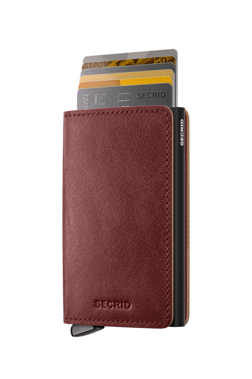 Secrid Premium+ Slimwallet Basco, suitable for metal cards