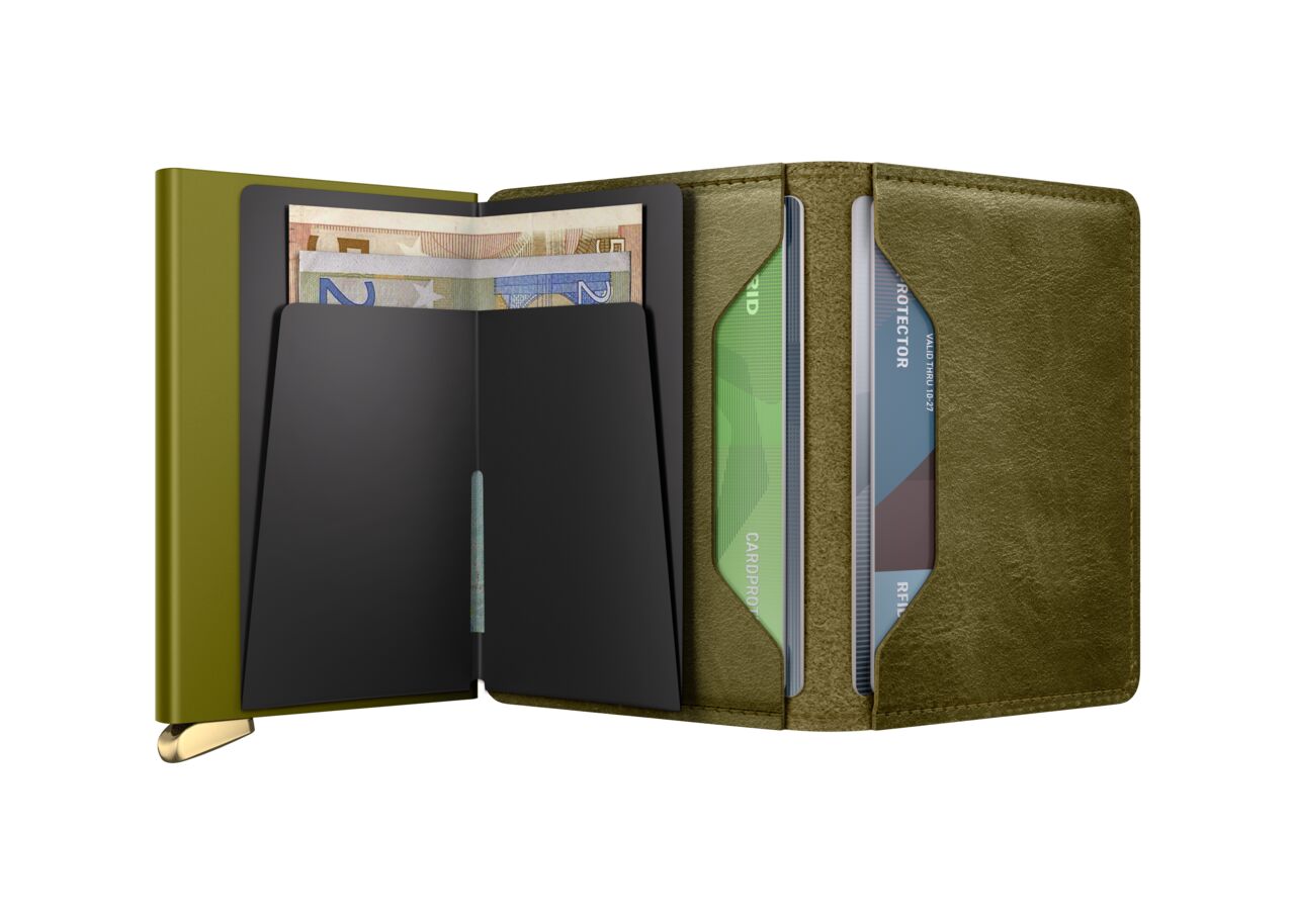 Secrid Premium+ Slimwallet Basco, suitable for metal cards