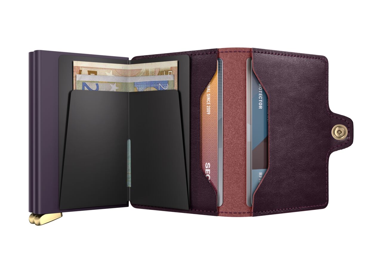 Secrid Premium+ Twinwallet Basco, suitable for metal cards
