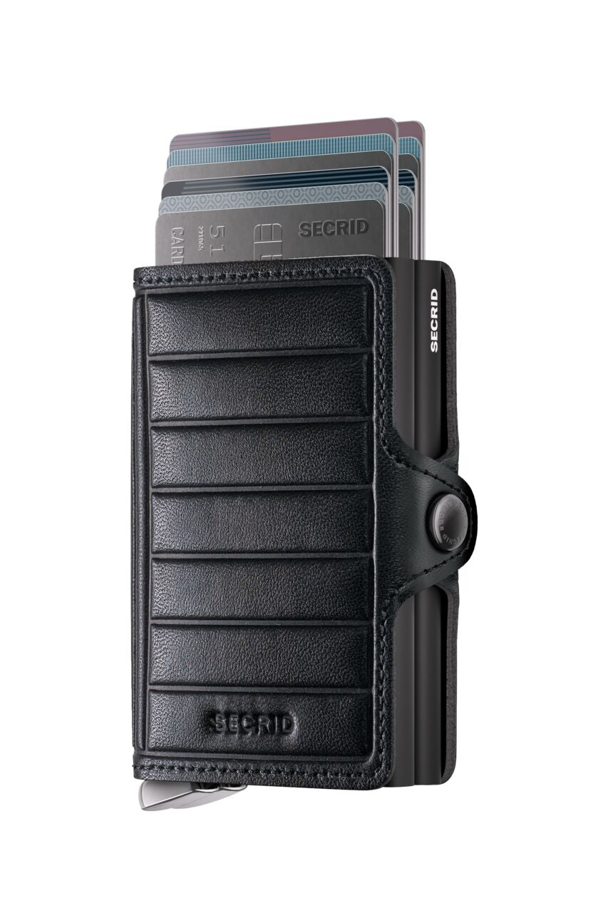 Secrid Premium+ Twinwallet Emboss Lines, suitable for metal cards