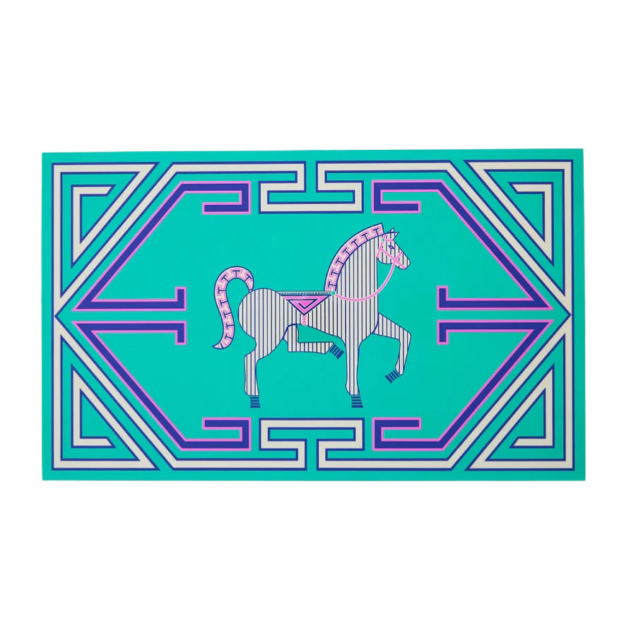 Labyrinth lackiertes Backgammon Set