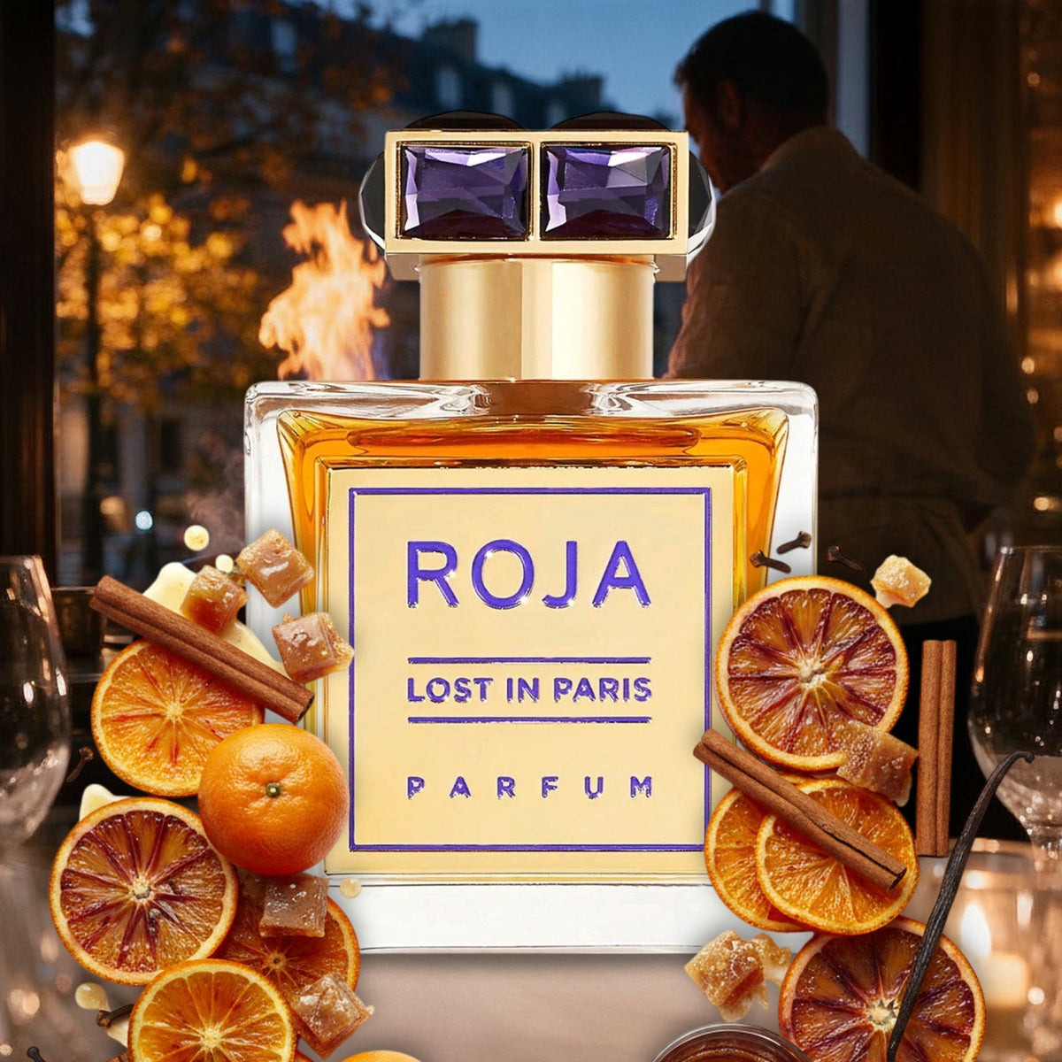 Lost in Paris von Roja im Pariser Sternerestaurant am Herbstabend mit Flambé, karamellisierten Orangen und Zimt