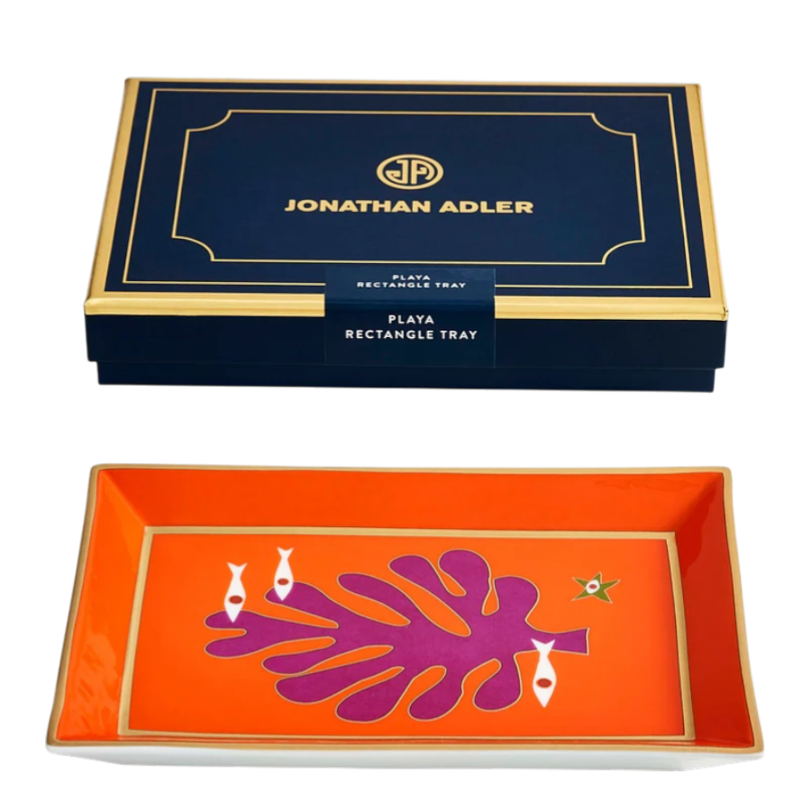 Porzellan Schale Playa Rectangle Tray