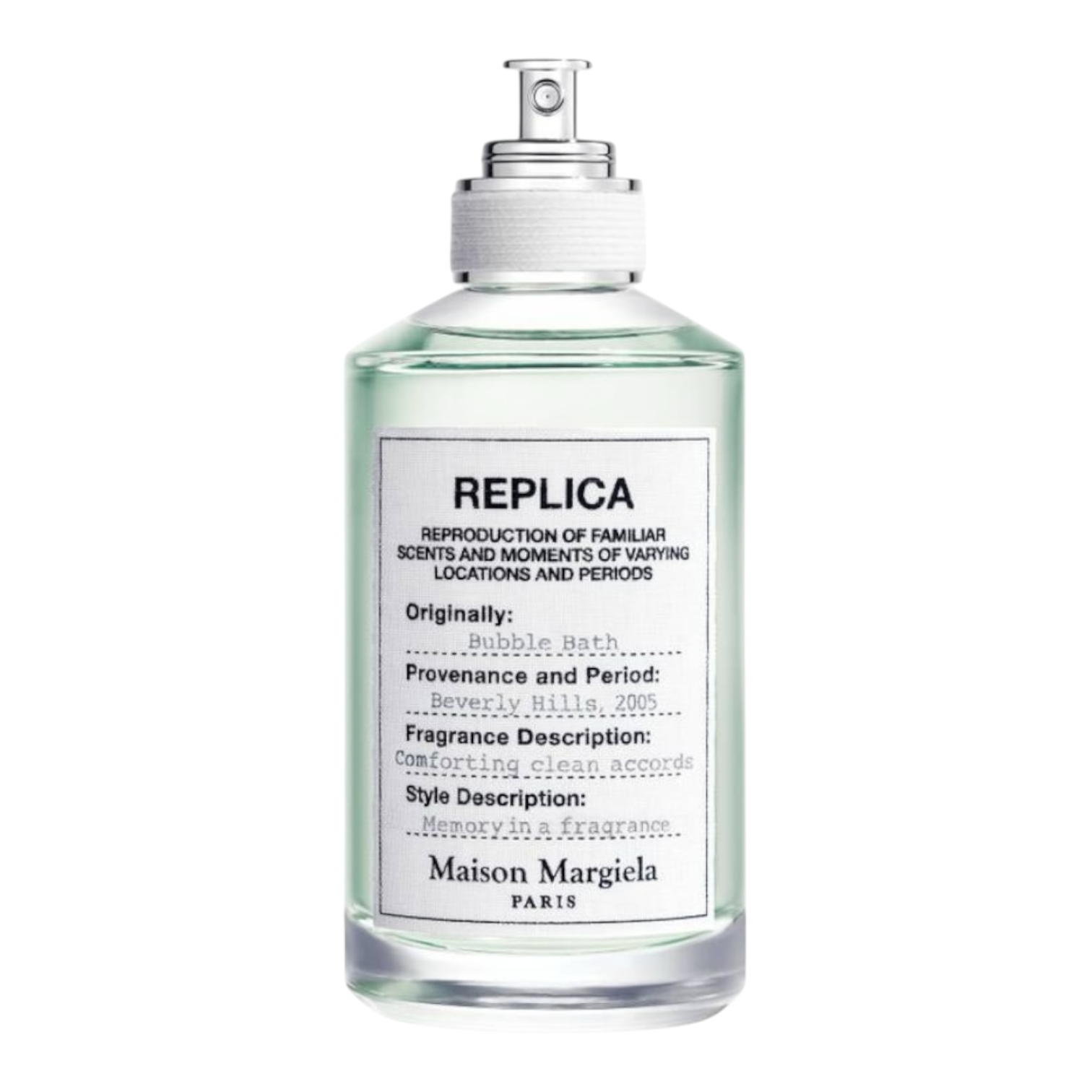 Flakon Replica Bubble Bath Maison Margiela Eau de Toilette, 100 ml